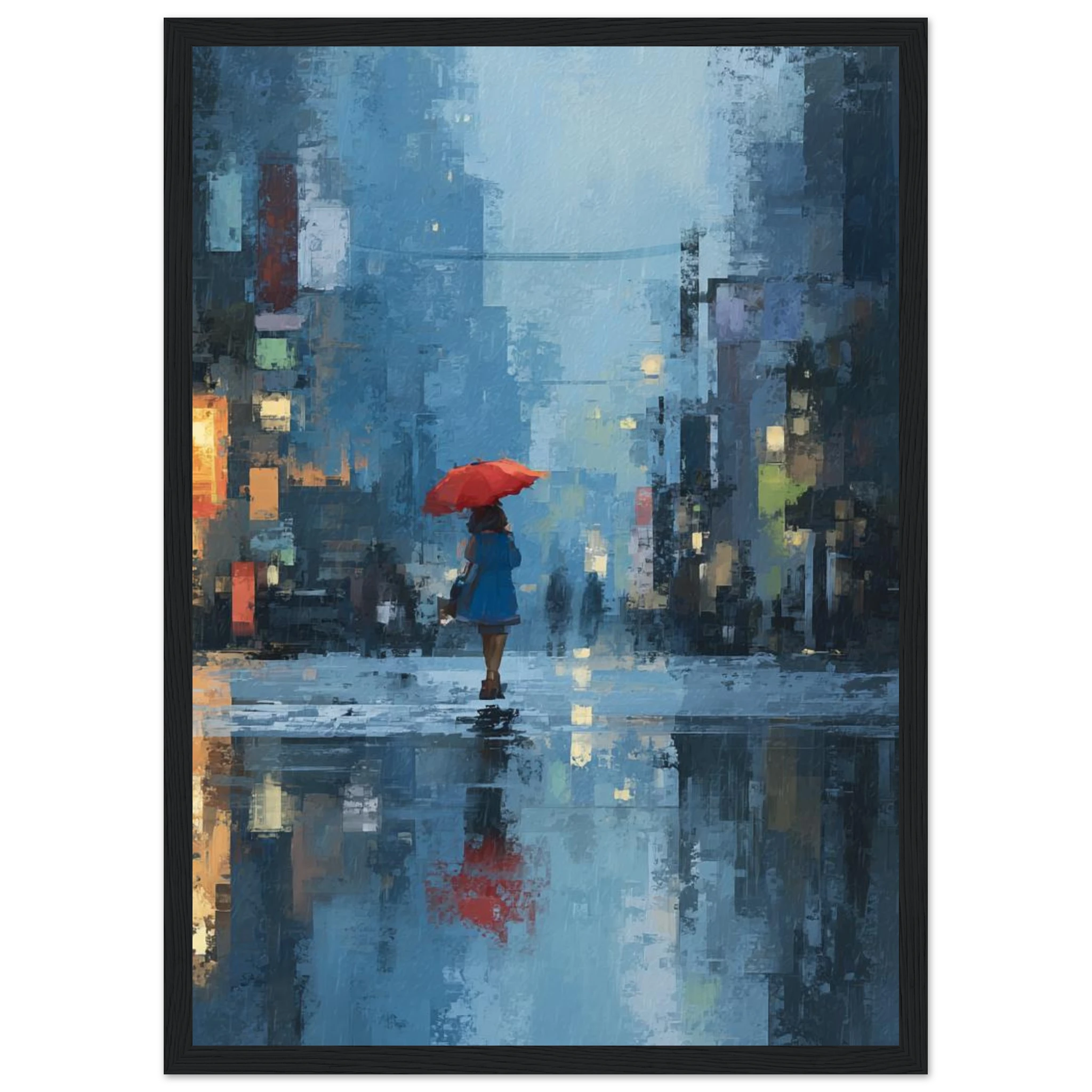 Rizen Clear Walk - Premium Framed Wall Art