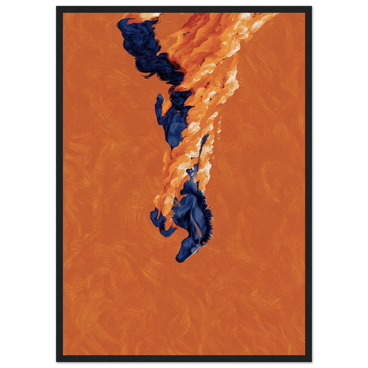 Rizen Inferno Trojan - Premium Framed Wall Art