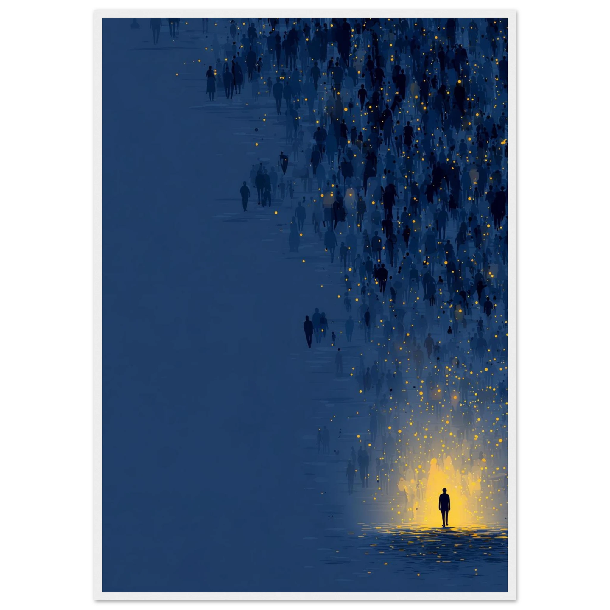 Rizen Path of the Individual - Premium Framed Wall Art