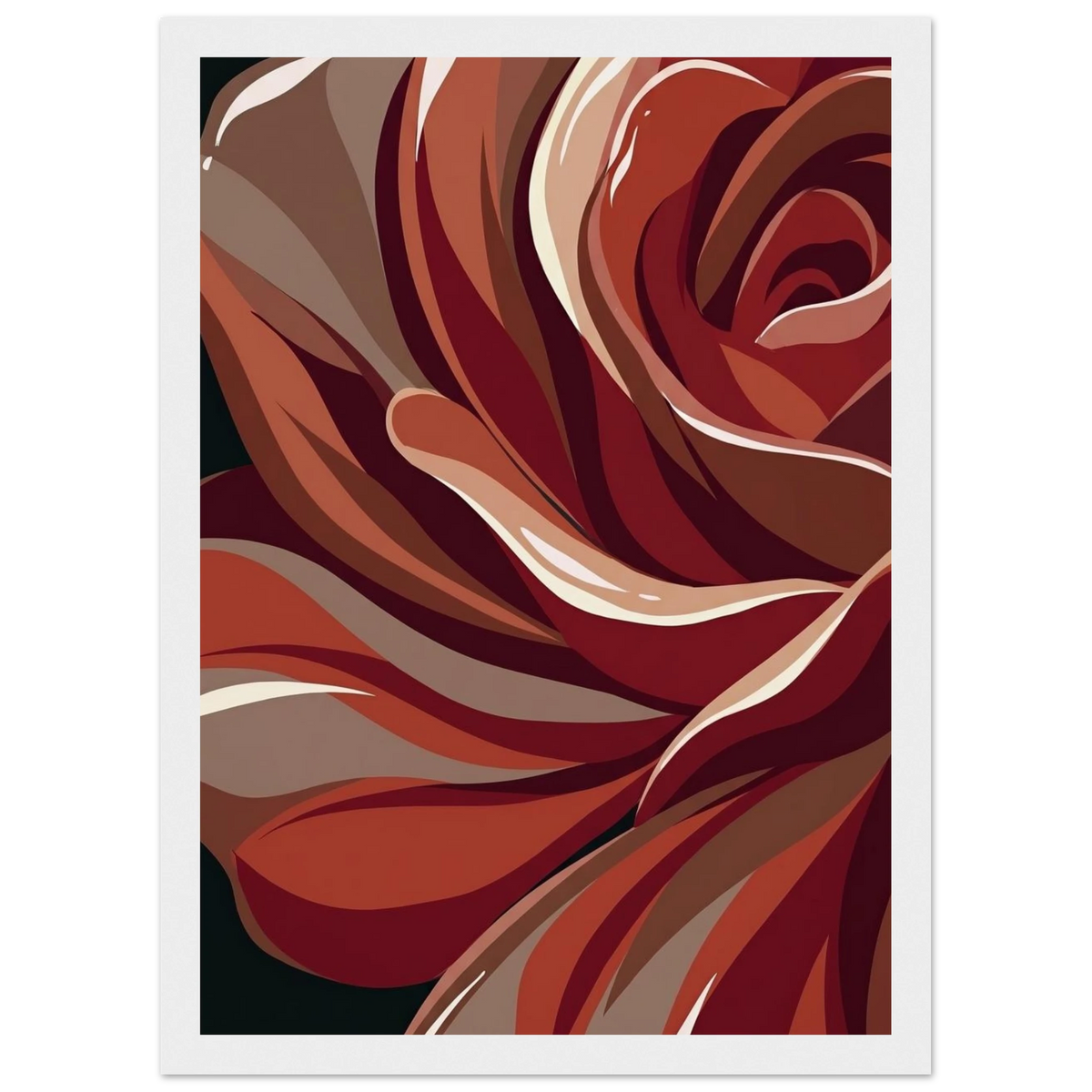 Rizen Rose - Premium Framed Wall Art