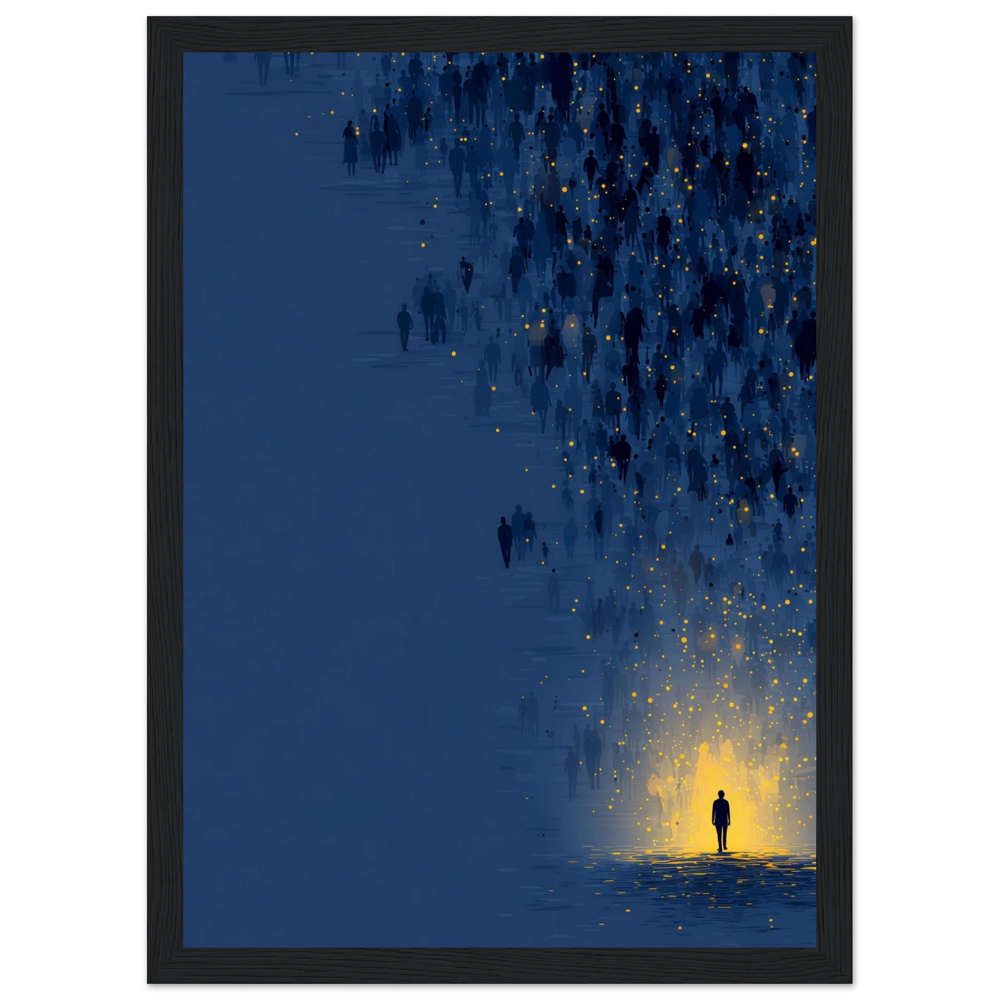 Rizen Path of the Individual - Premium Framed Wall Art