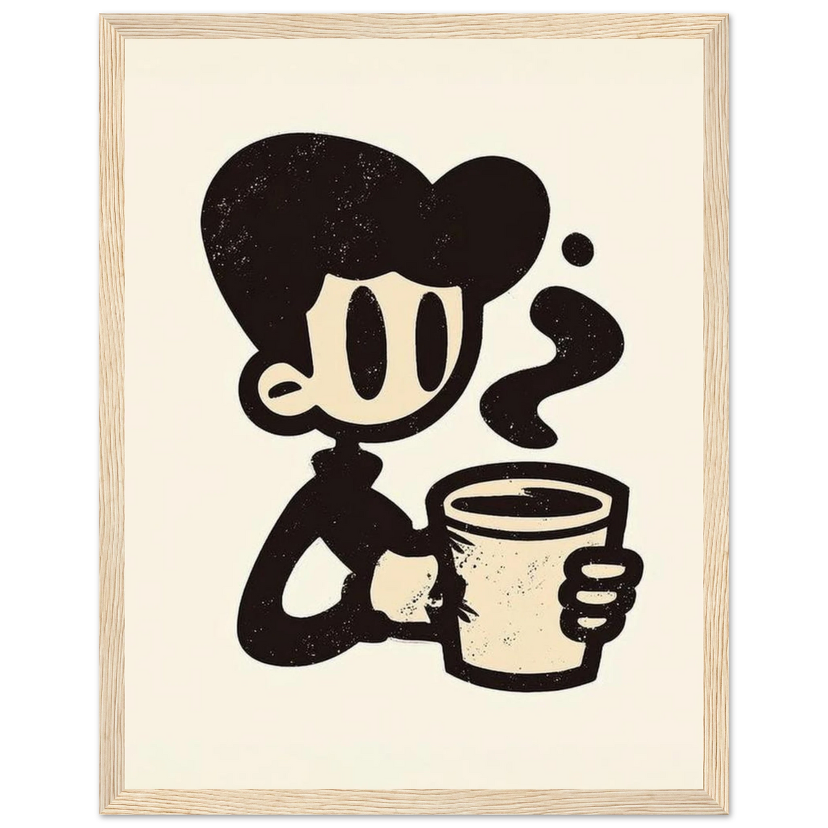 Rizen Cozy - Premium Framed Wall Art