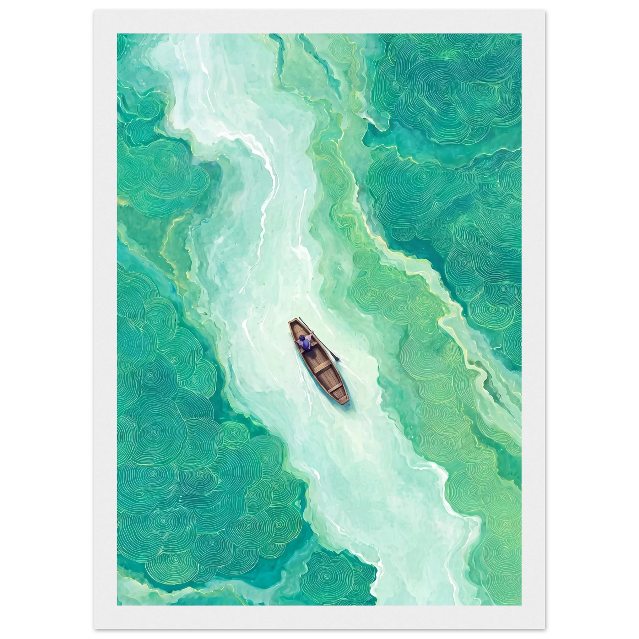 Rizen Find Peace - Premium Framed Wall Art