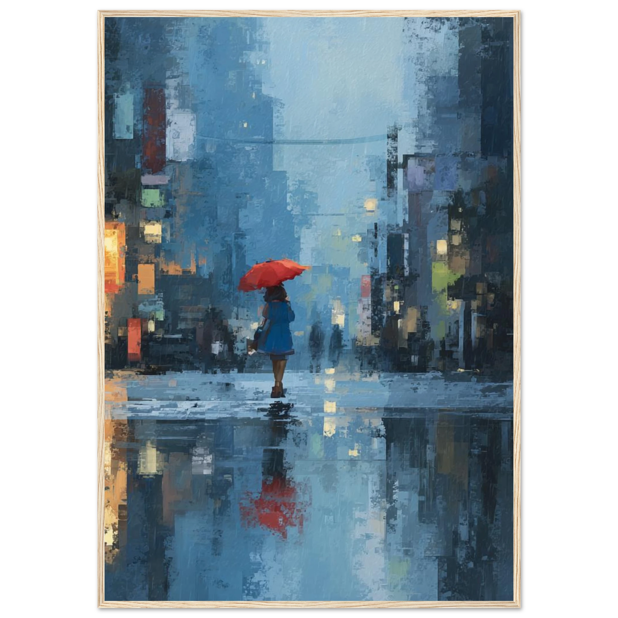 Rizen Clear Walk - Premium Framed Wall Art