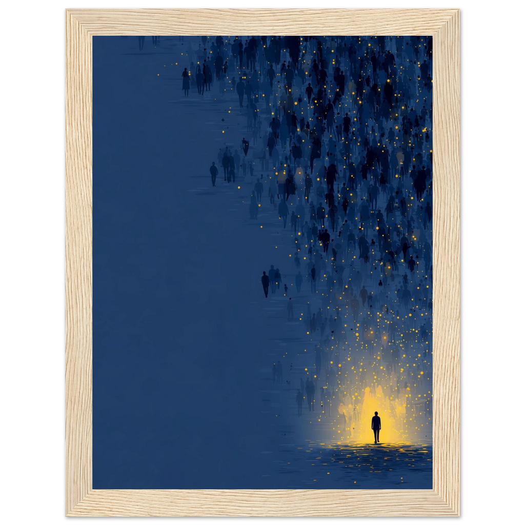 Rizen Path of the Individual - Premium Framed Wall Art