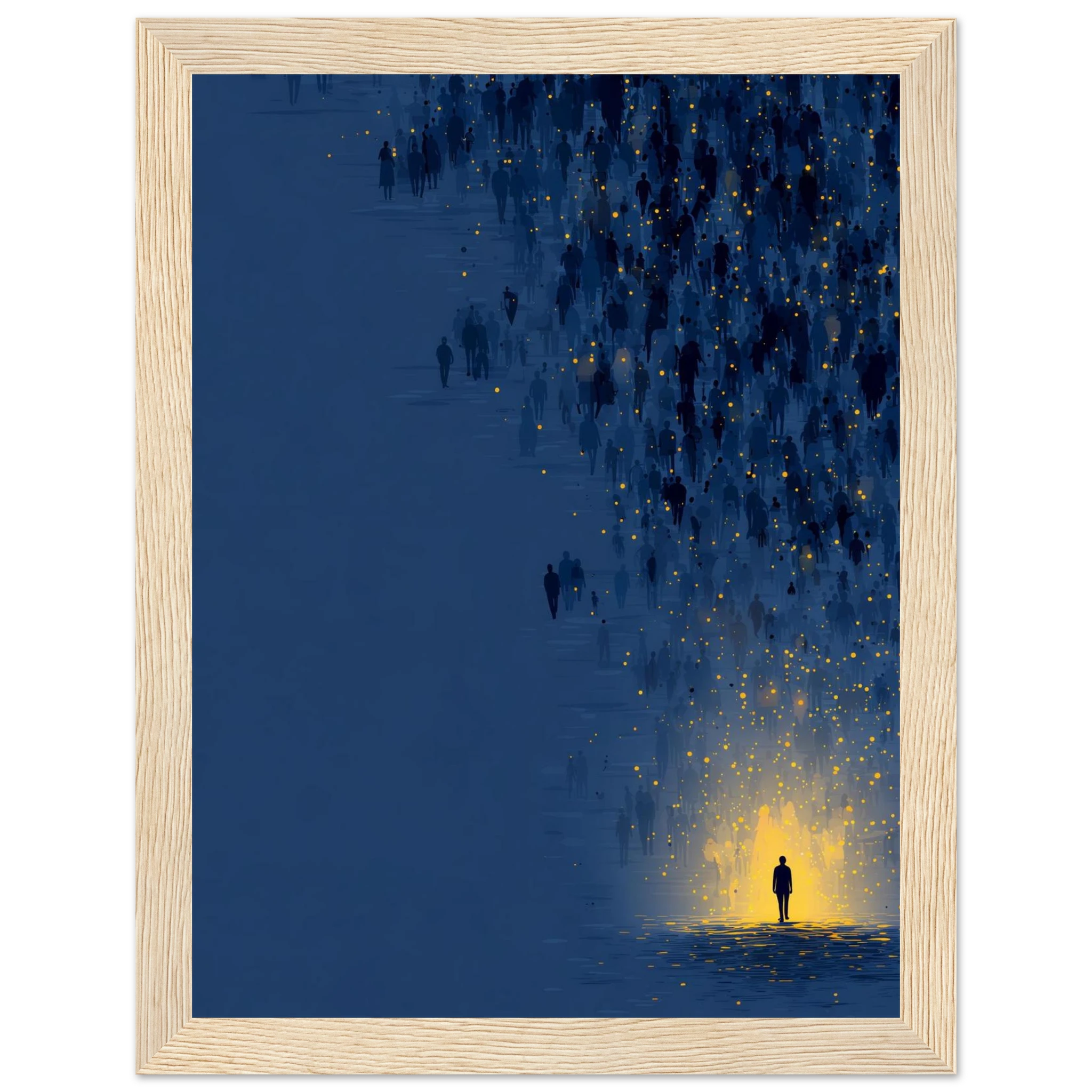 Rizen Path of the Individual - Premium Framed Wall Art