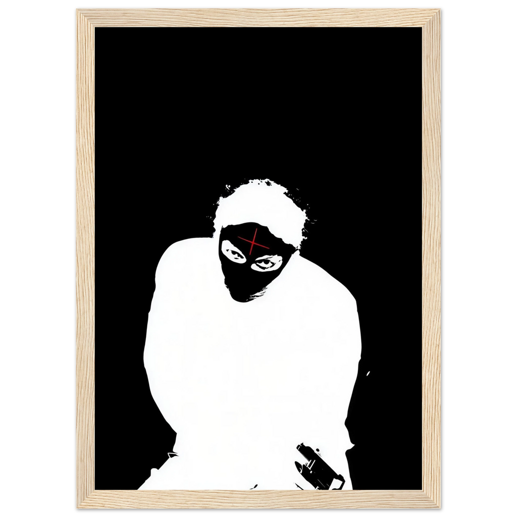 Rizen Man on Mission - Premium Framed Wall Art