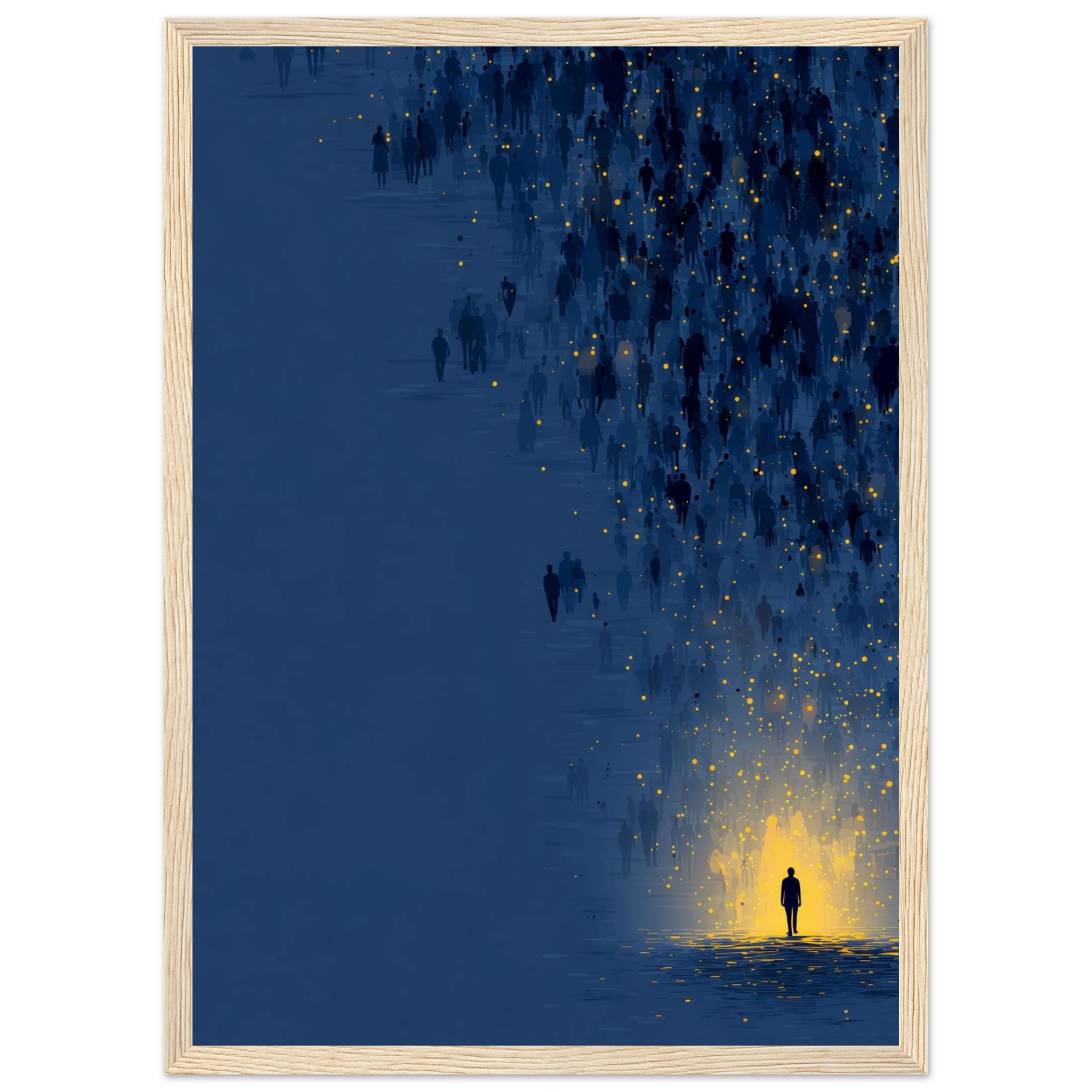 Rizen Path of the Individual - Premium Framed Wall Art