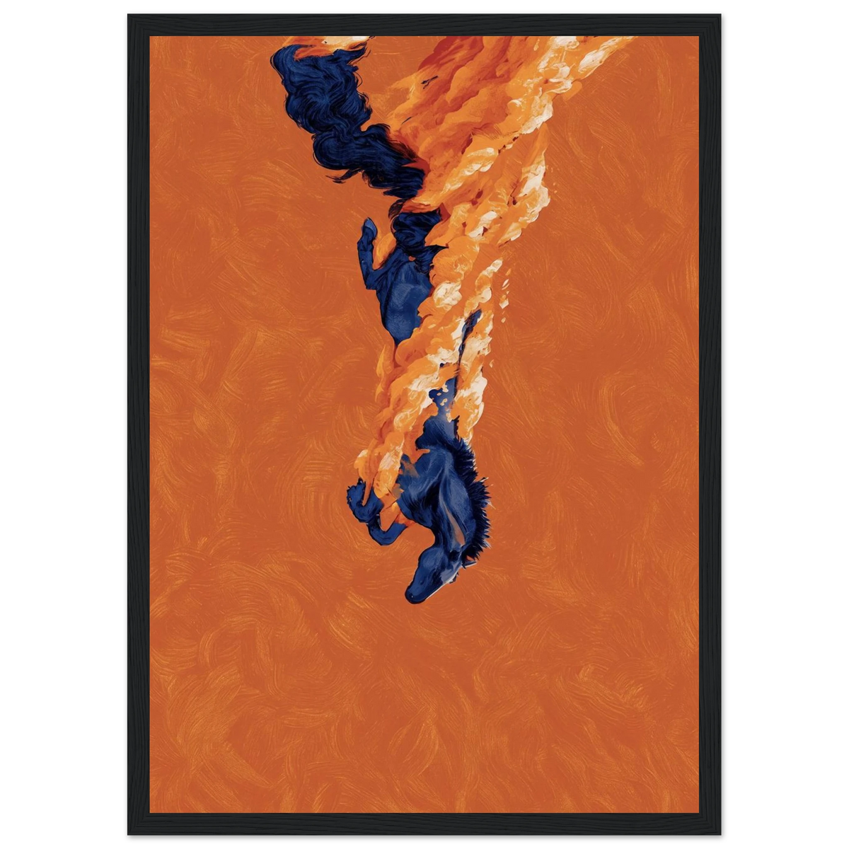 Rizen Inferno Trojan - Premium Framed Wall Art