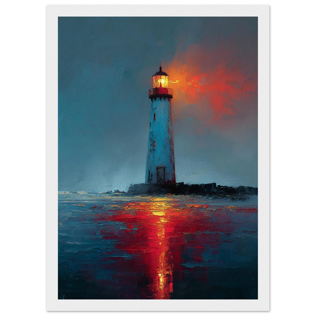 Rizen Lighthouse - Premium Framed Wall Art