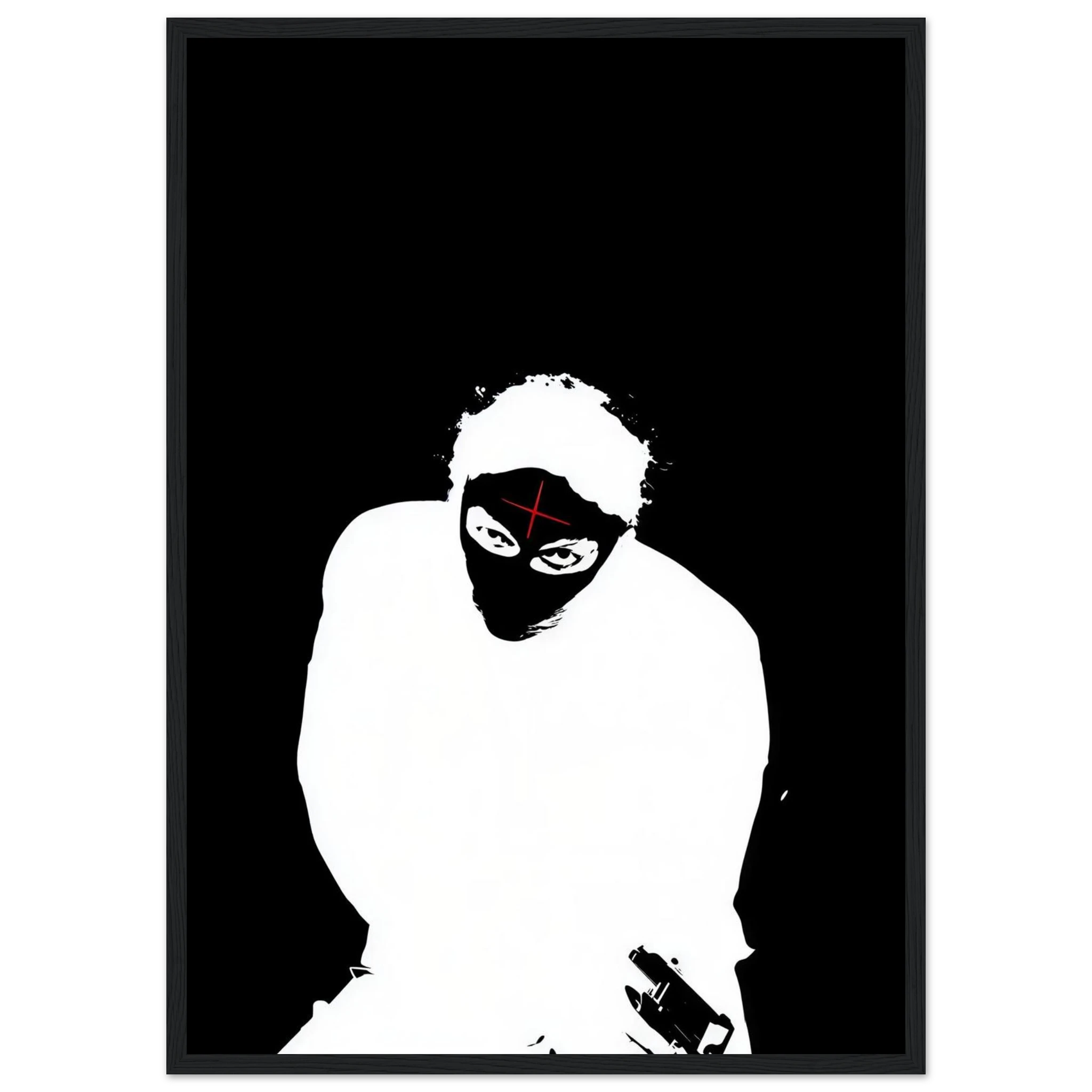 Rizen Man on Mission - Premium Framed Wall Art