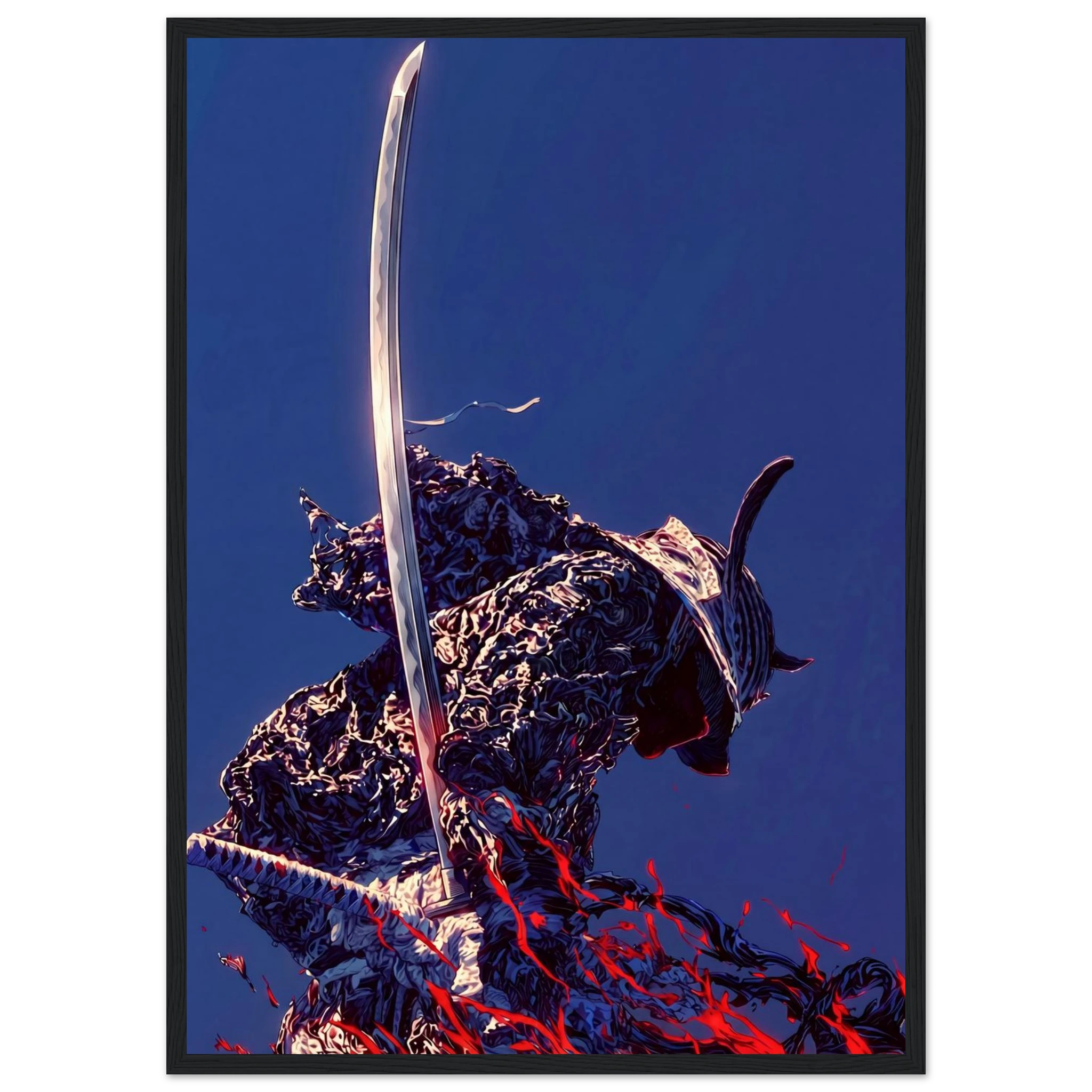 Rizen Samurai - Premium Framed Wall Art