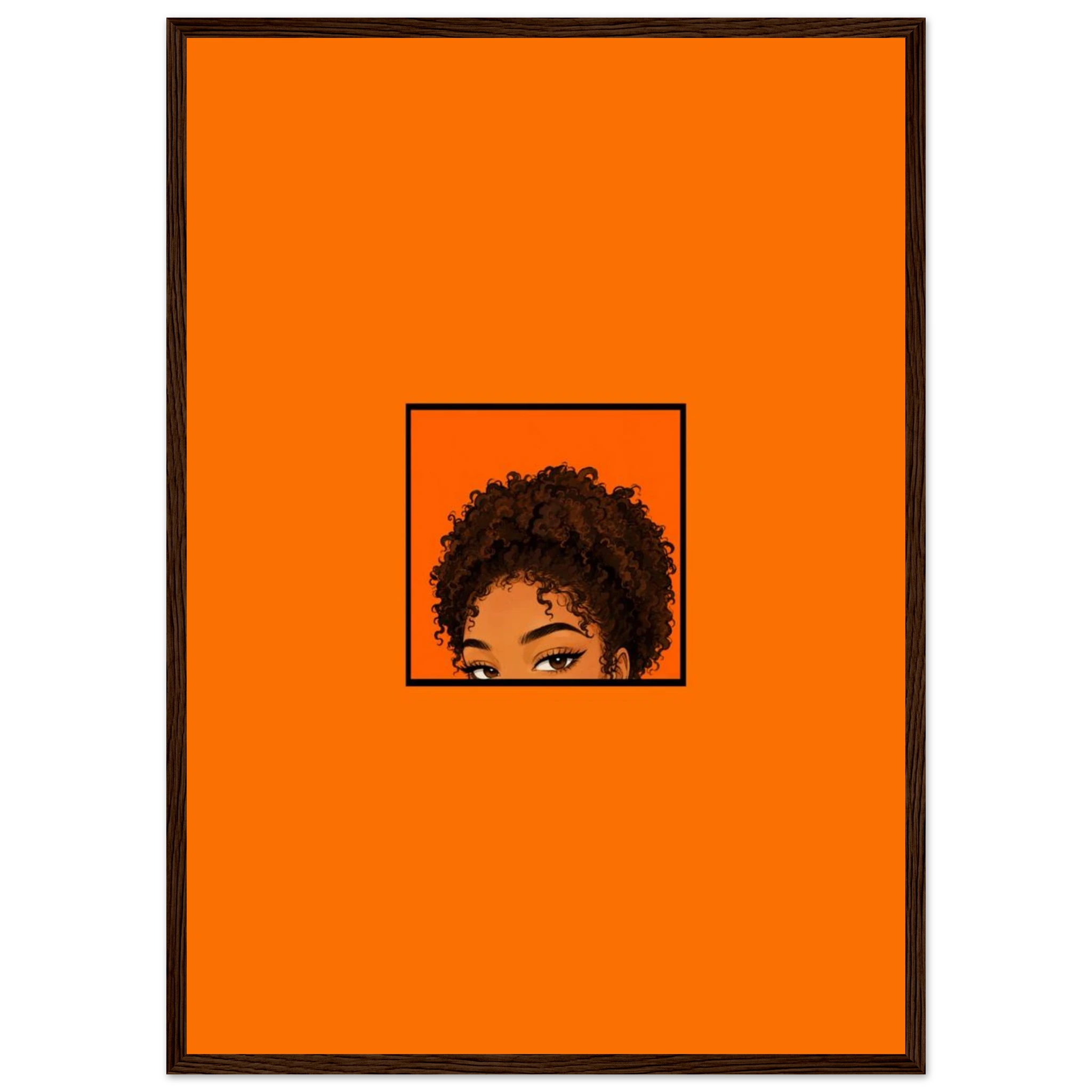 Rizen Tus Ojos - Premium Framed Wall Art