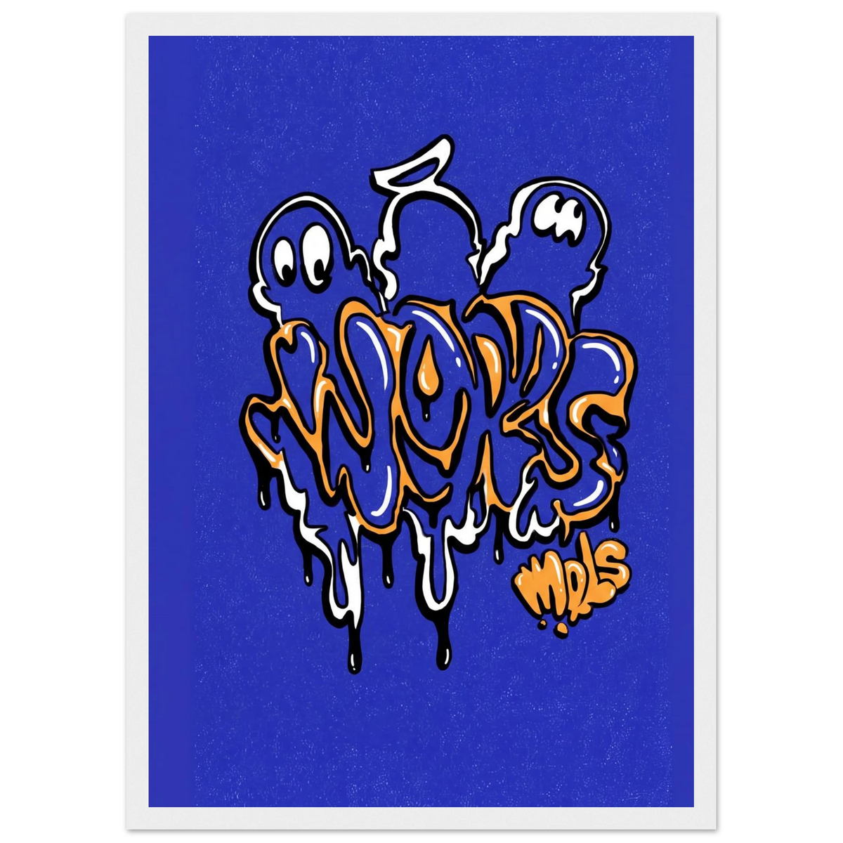 Rizen GHOSTFLO - Premium Framed Wall Art