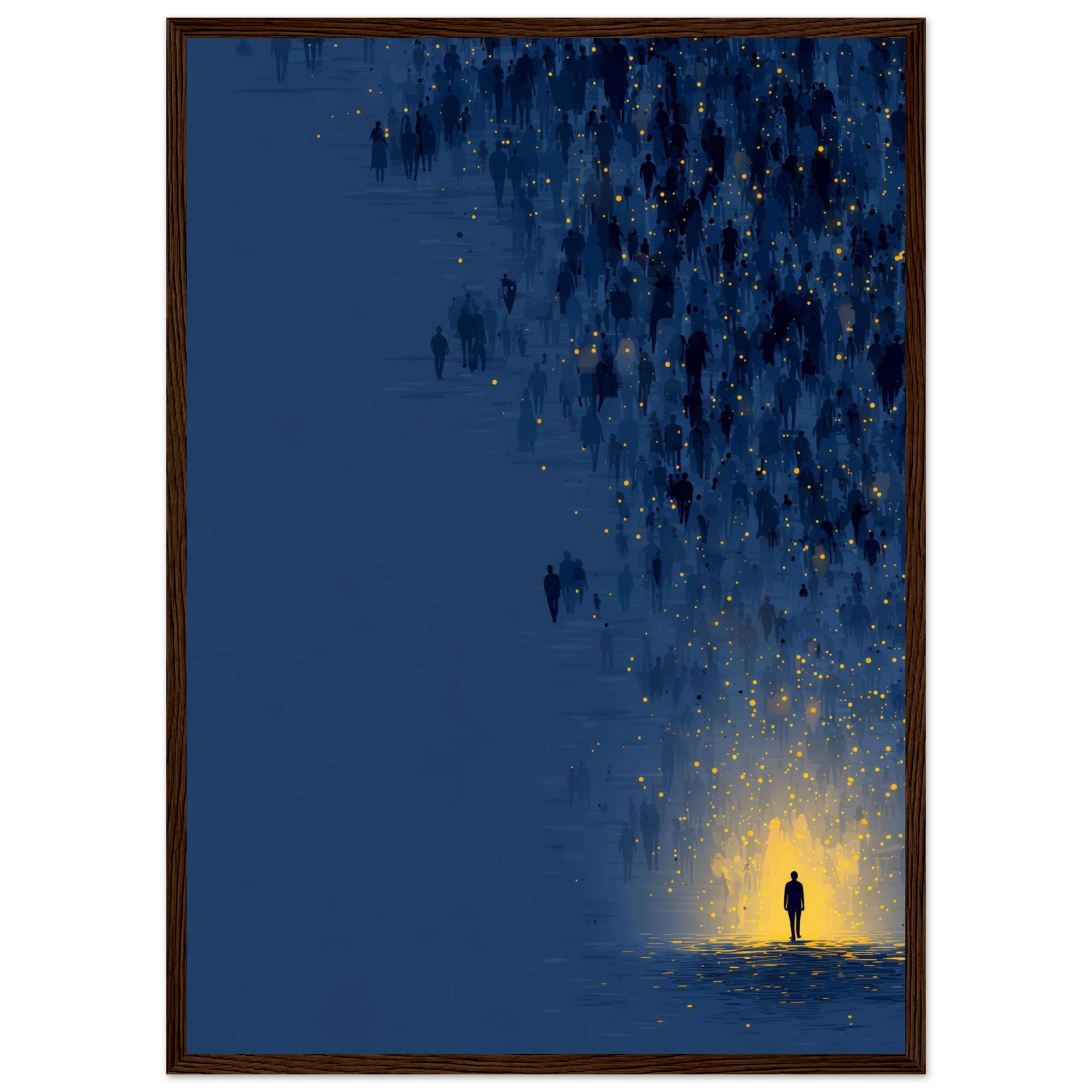 Rizen Path of the Individual - Premium Framed Wall Art