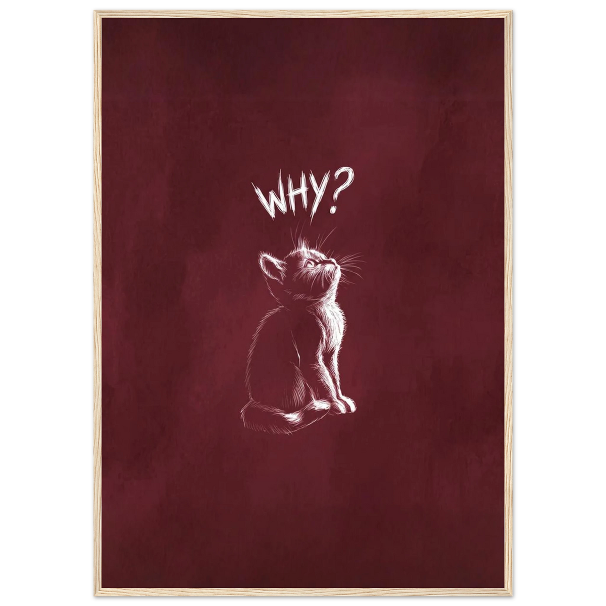 Rizen Why - Premium Framed Wall Art