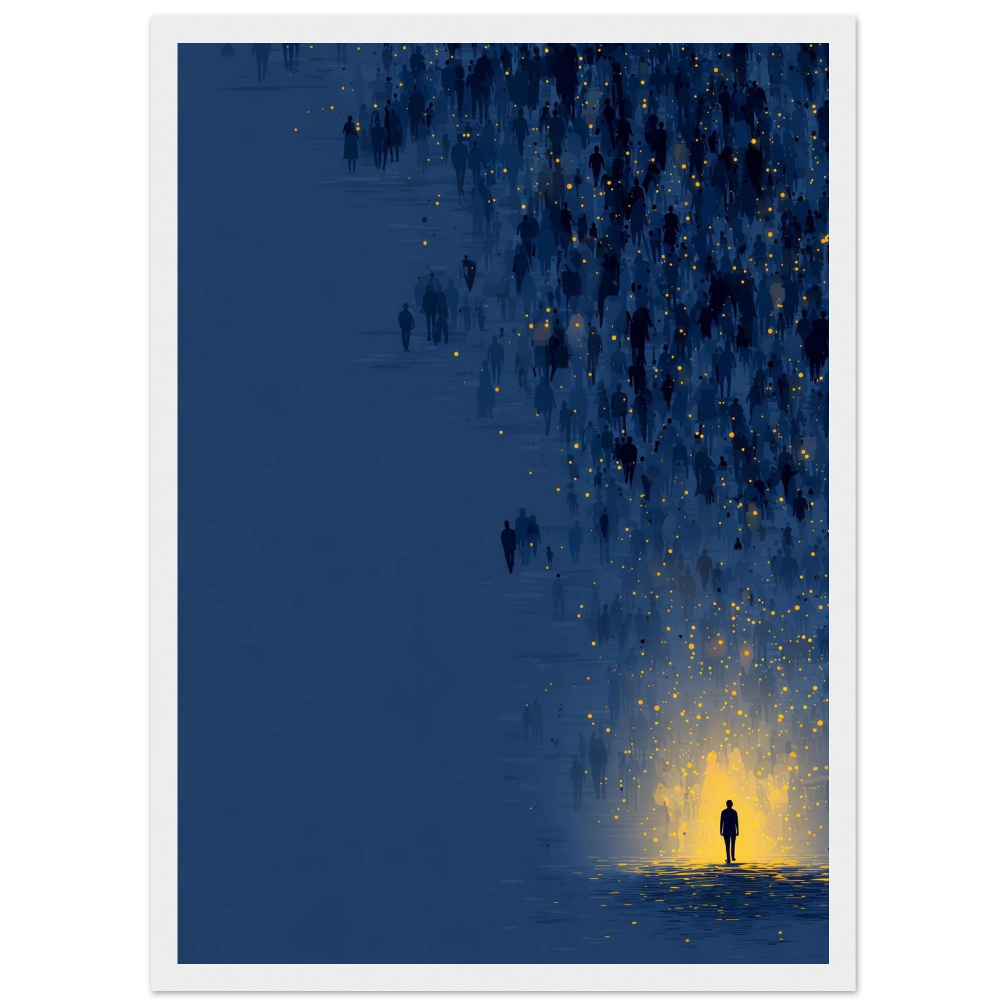 Rizen Path of the Individual - Premium Framed Wall Art
