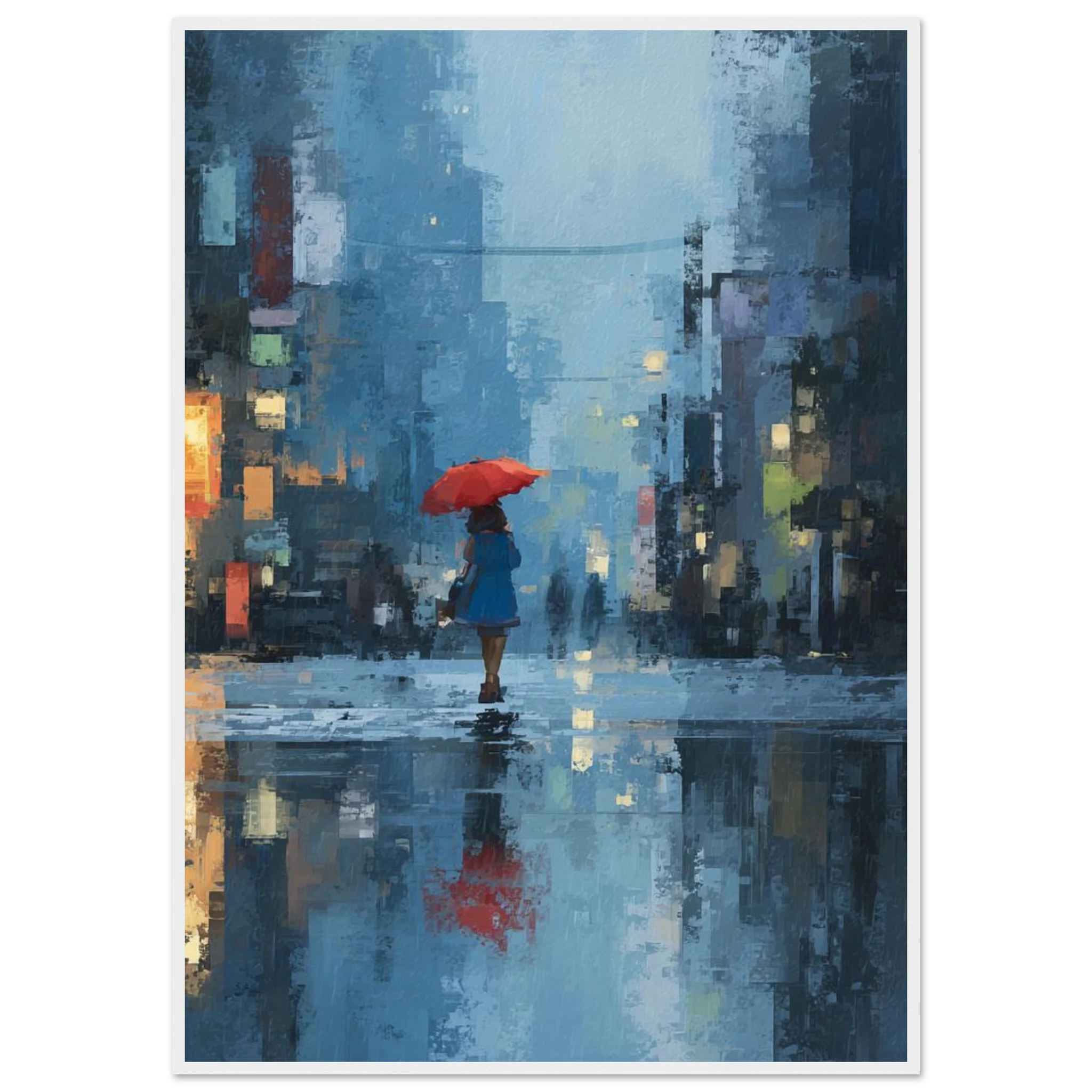Rizen Clear Walk - Premium Framed Wall Art