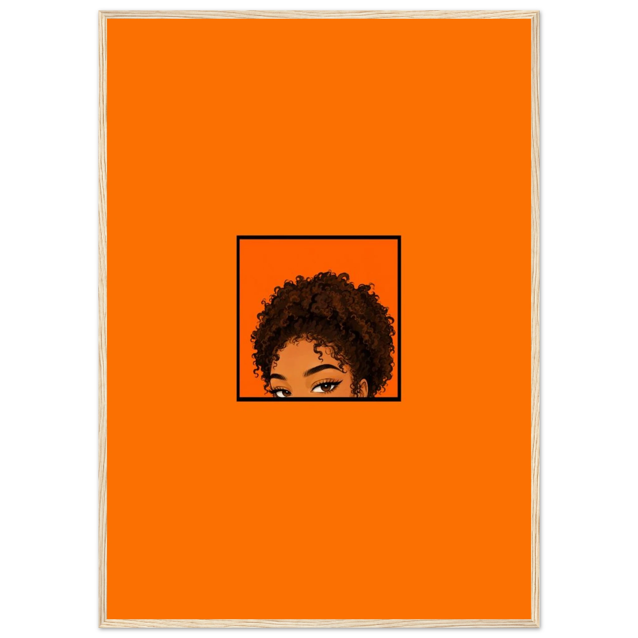 Rizen Tus Ojos - Premium Framed Wall Art