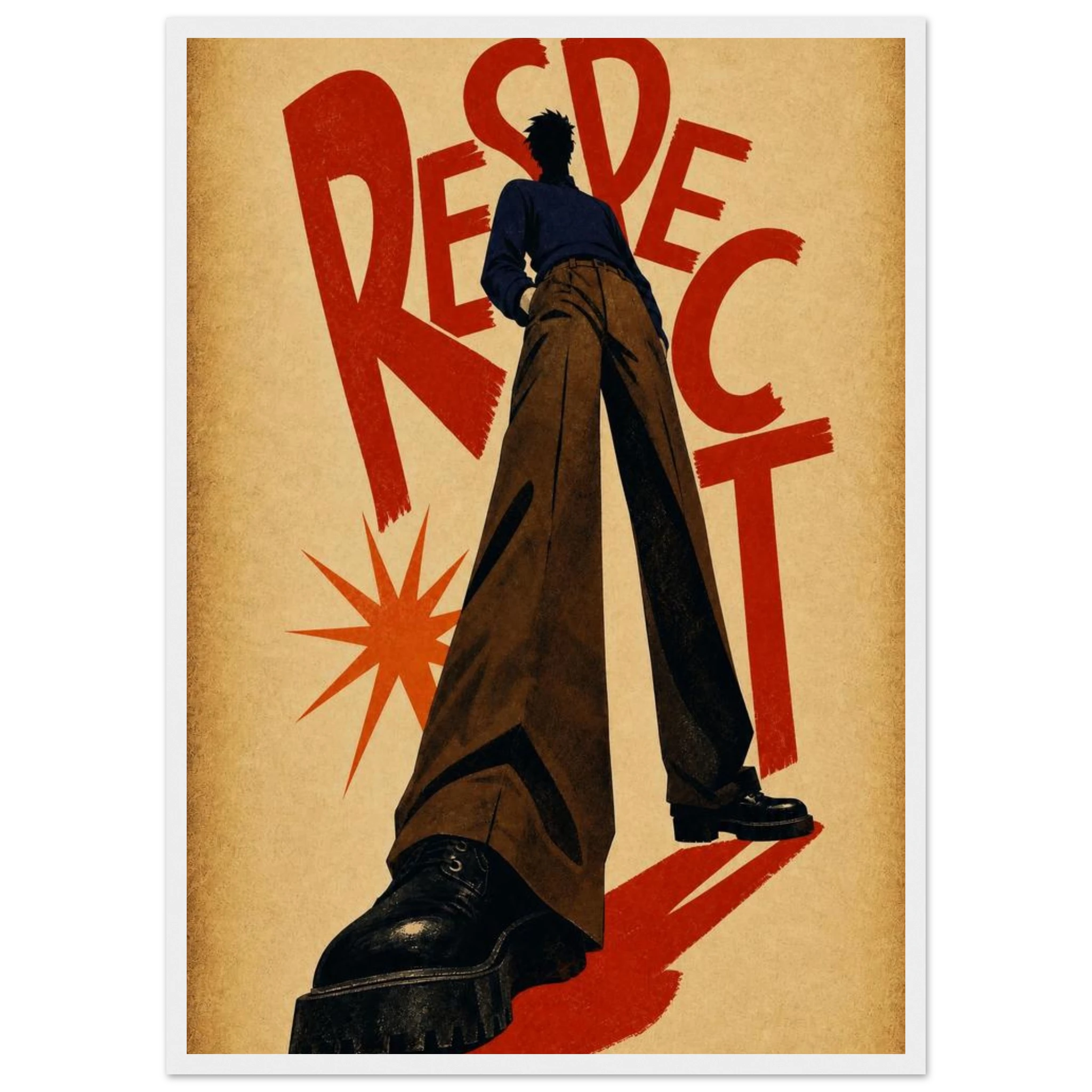 Rizen Respect - Premium Framed Wall Art