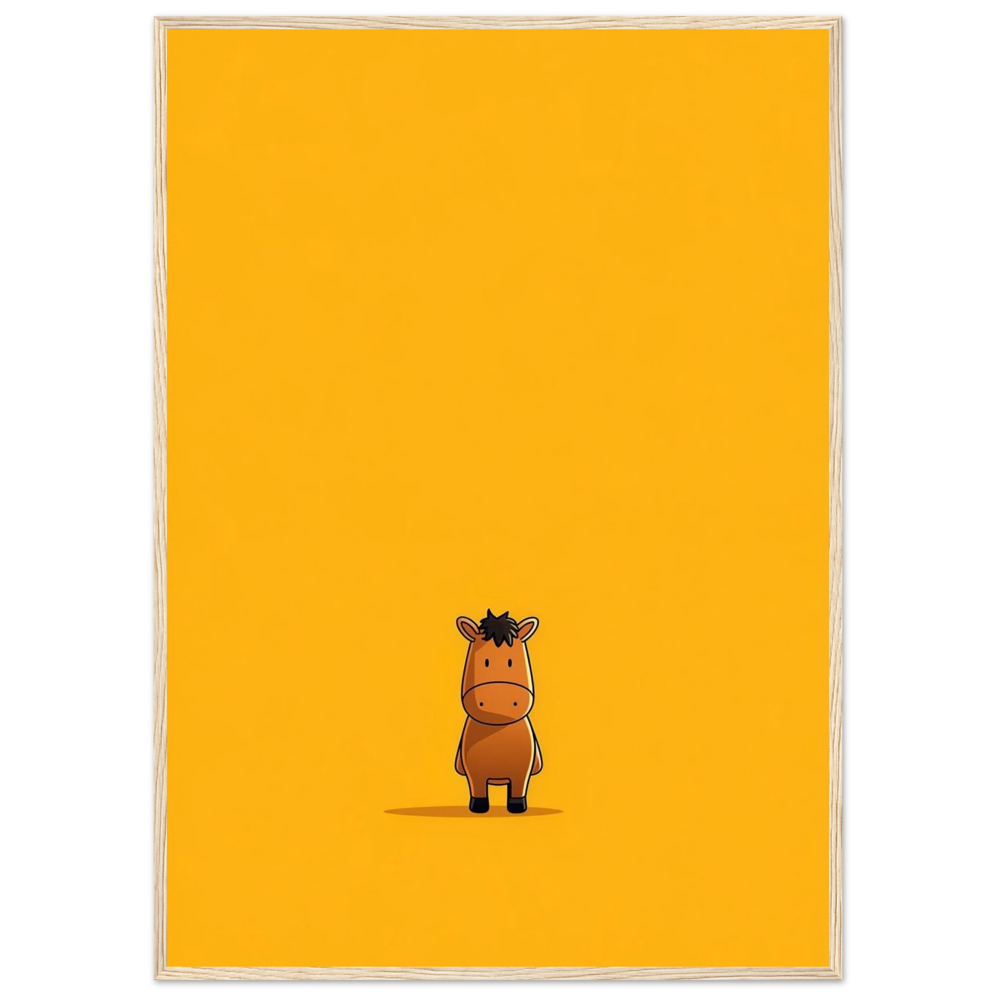 Rizen Little Horse - Premium Framed Wall Art
