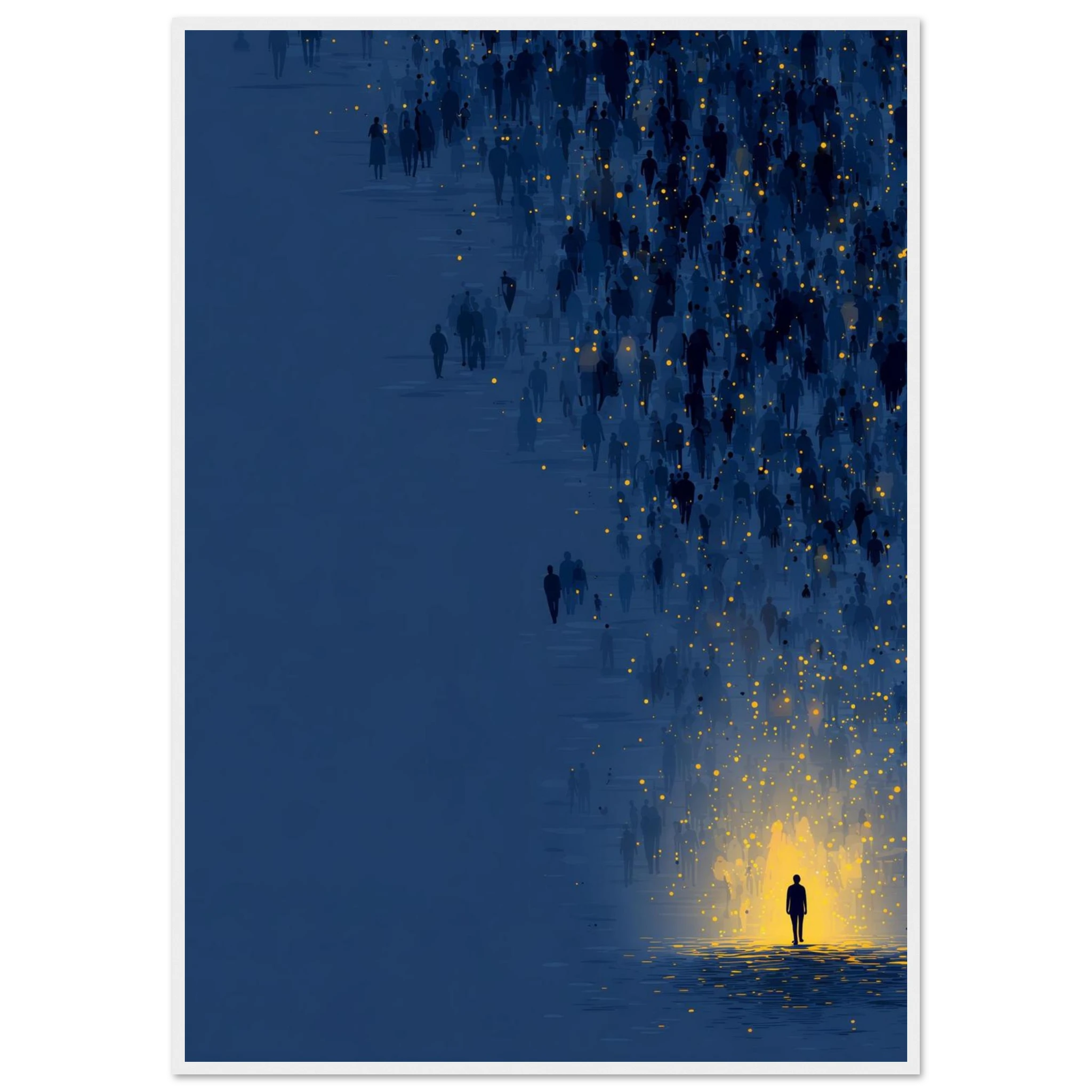 Rizen Path of the Individual - Premium Framed Wall Art
