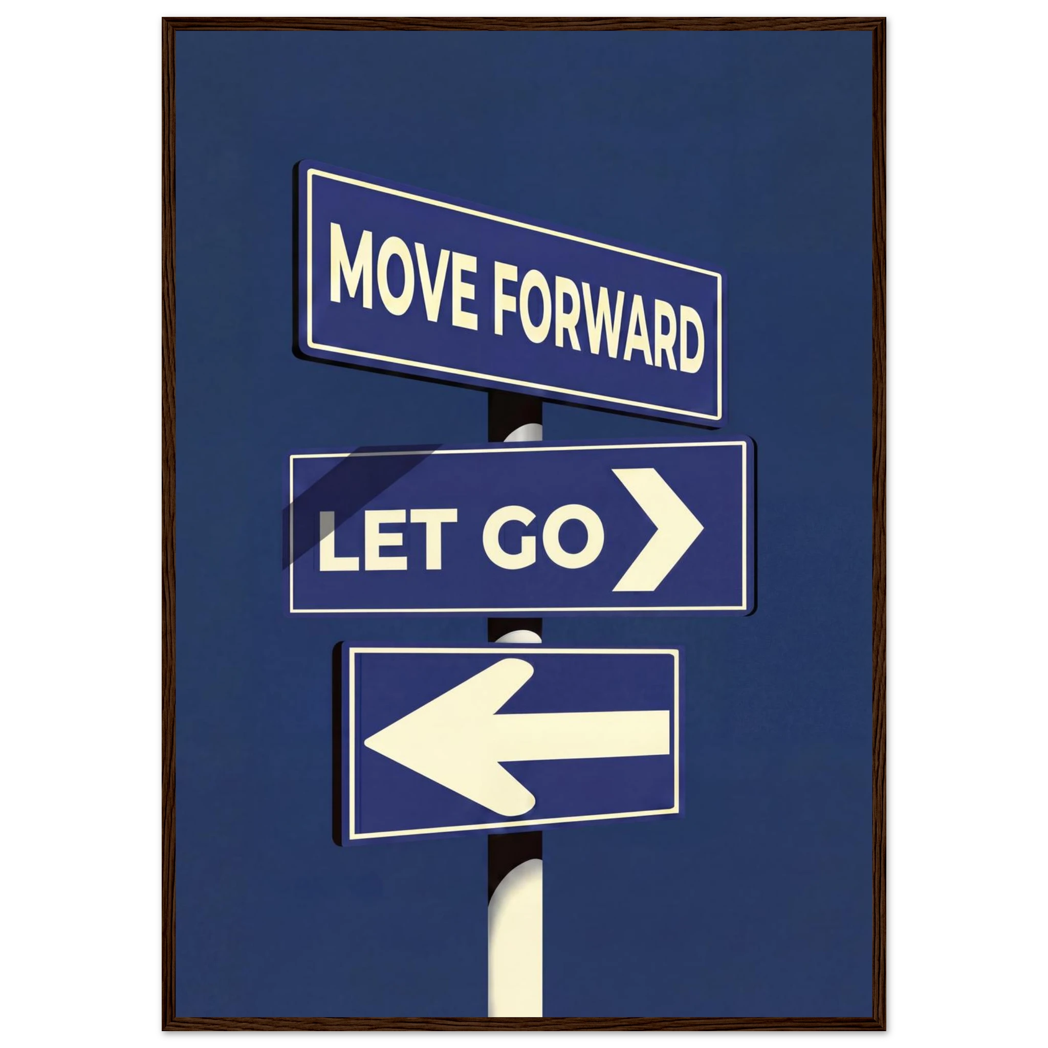 Rizen Move Forward - Premium Framed Wall Art