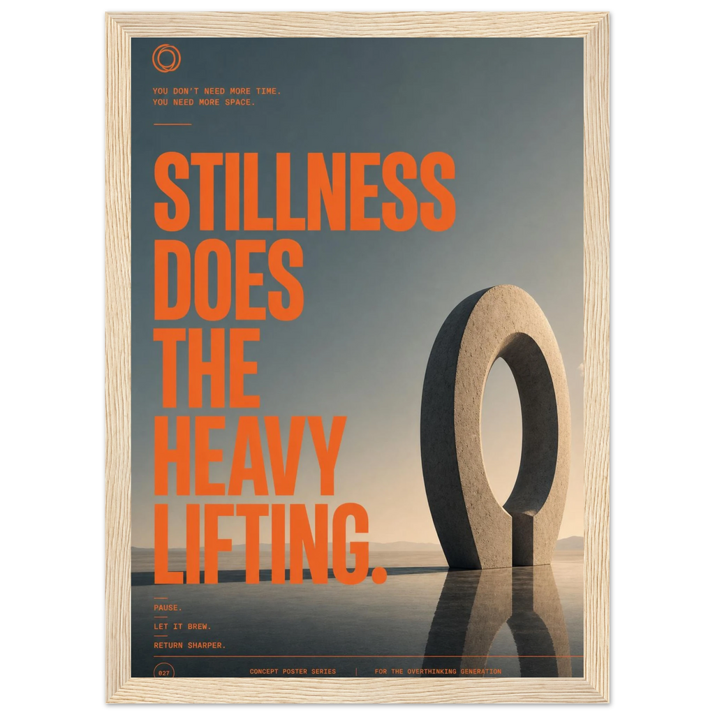 Rizen Stillness - Premium Framed Wall Art