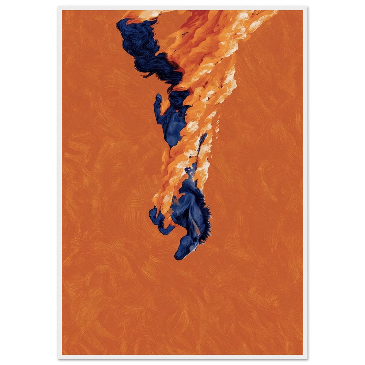 Rizen Inferno Trojan - Premium Framed Wall Art
