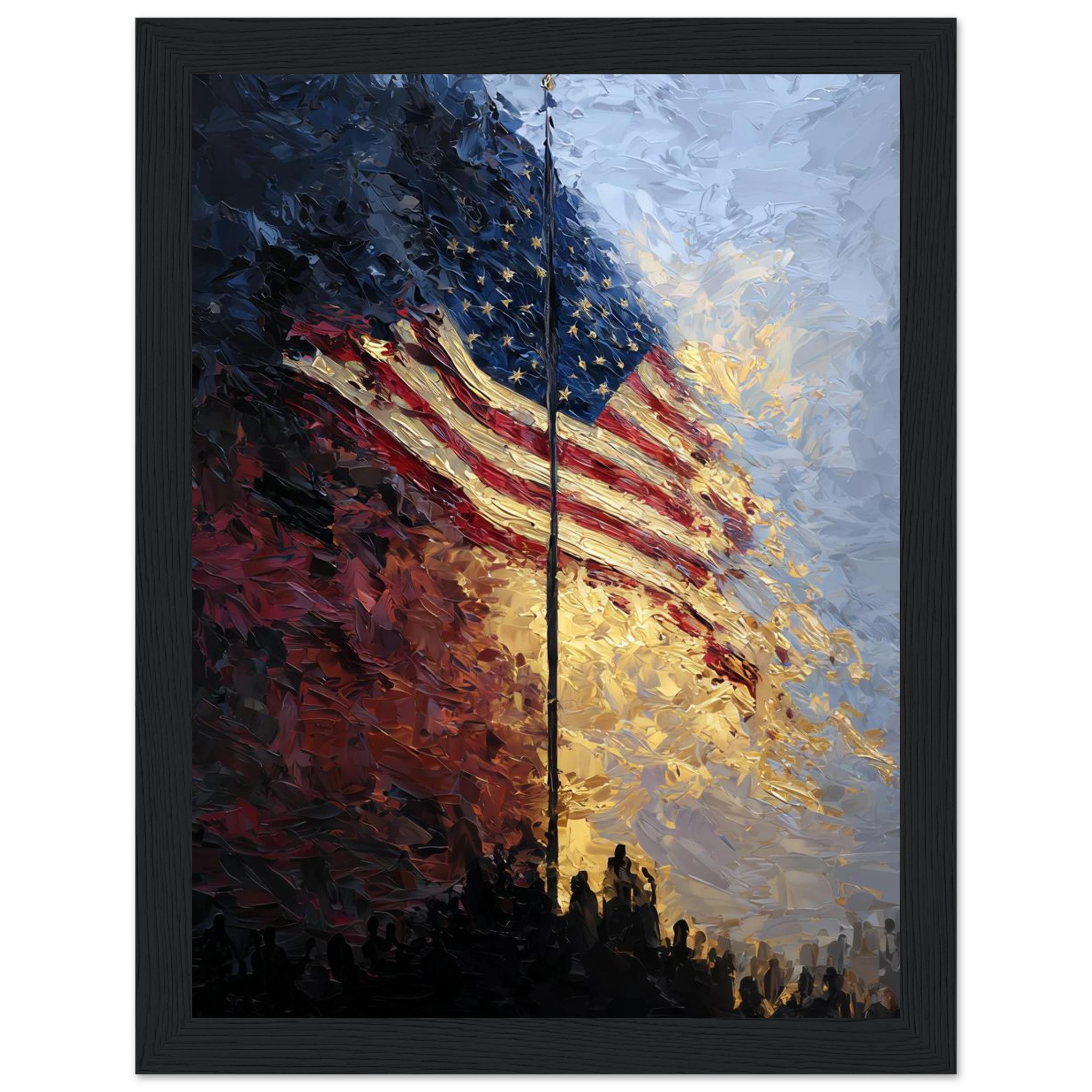 Rizen Imperfect Union - Premium Framed Wall Art