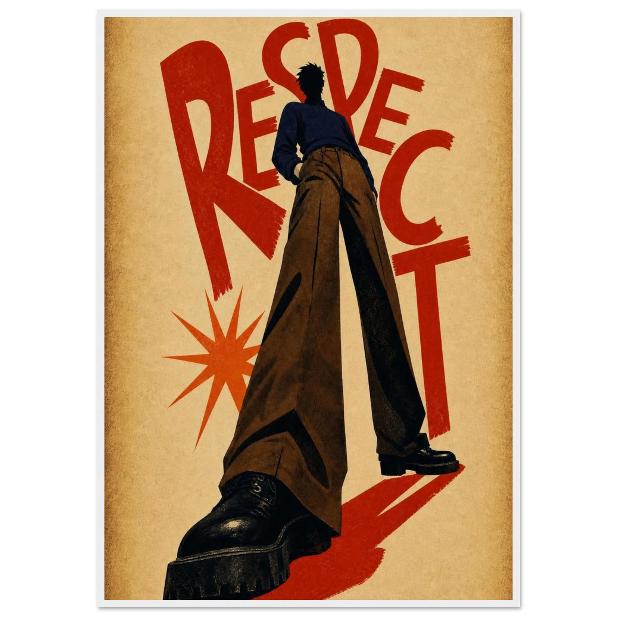 Rizen Respect - Premium Framed Wall Art