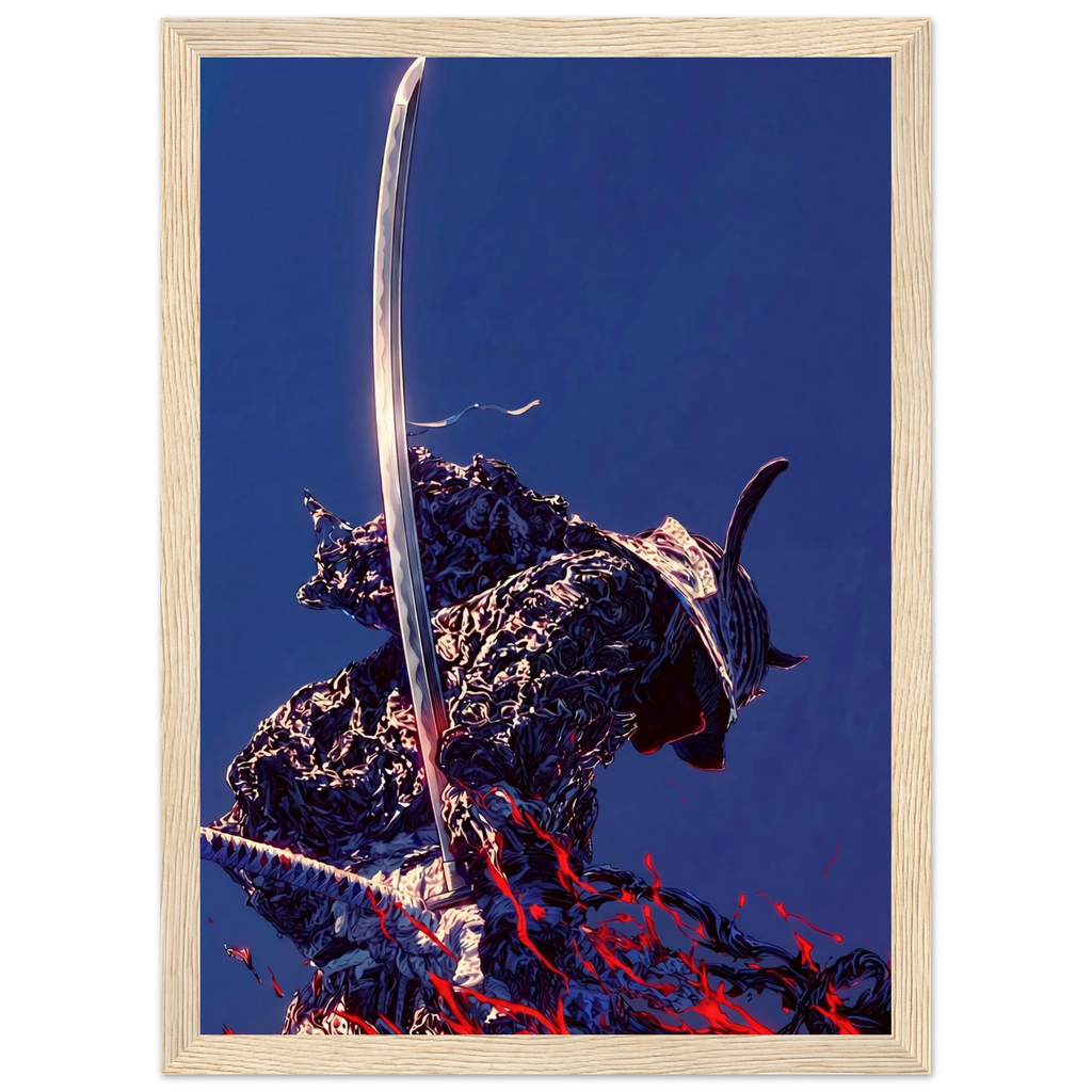 Rizen Samurai - Premium Framed Wall Art