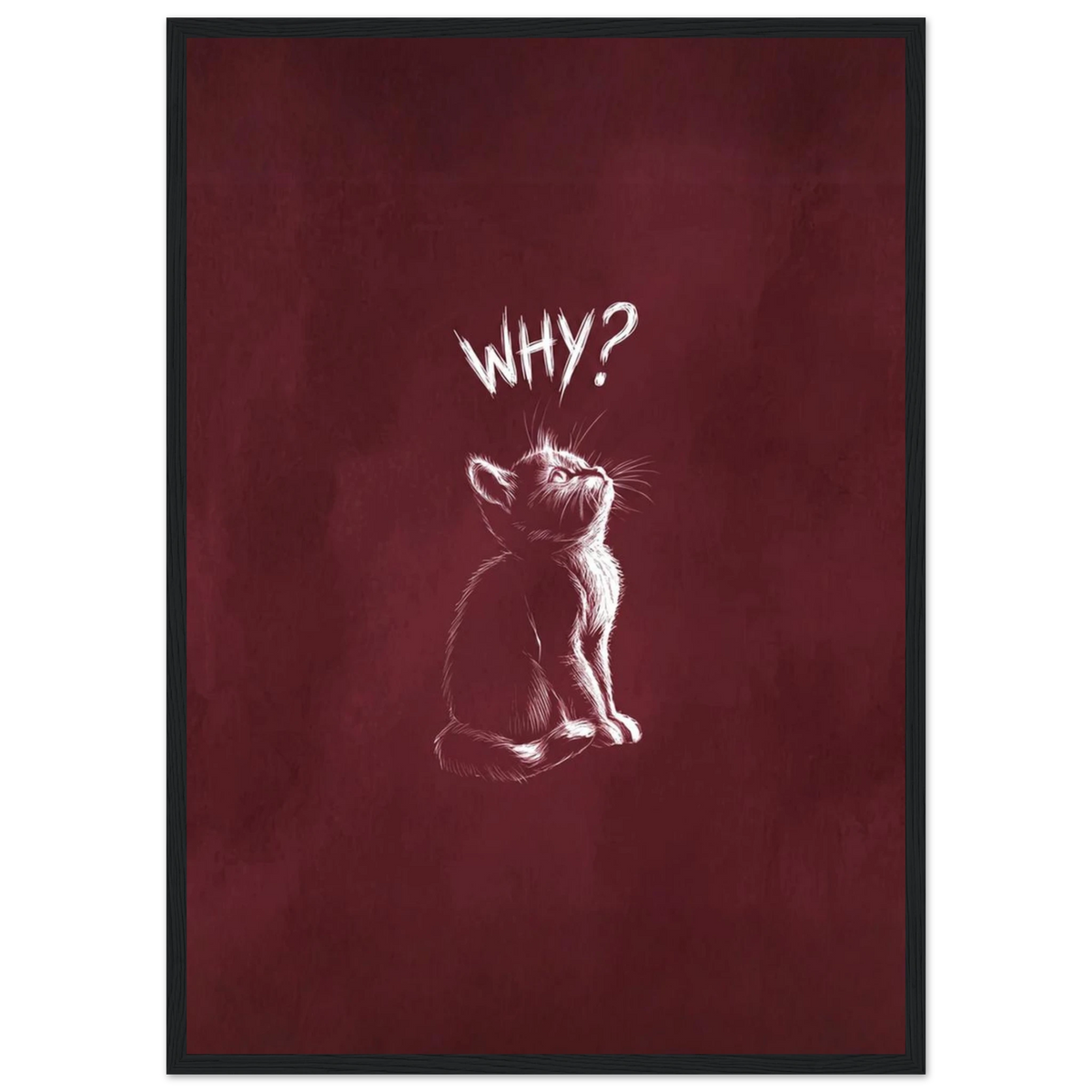 Rizen Why - Premium Framed Wall Art