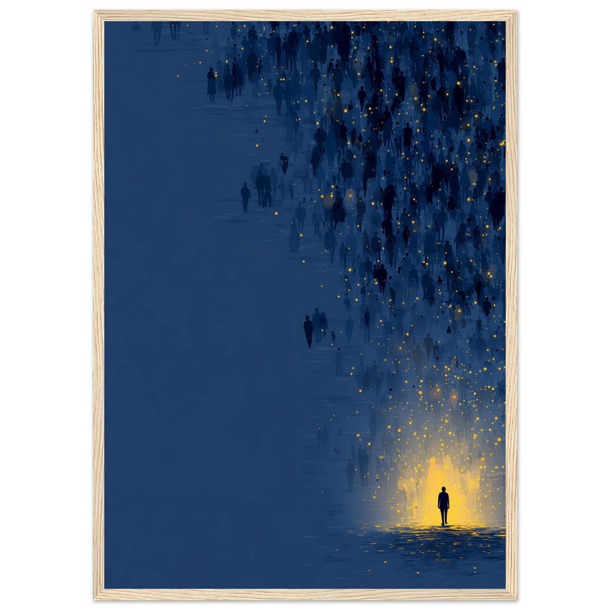 Rizen Path of the Individual - Premium Framed Wall Art