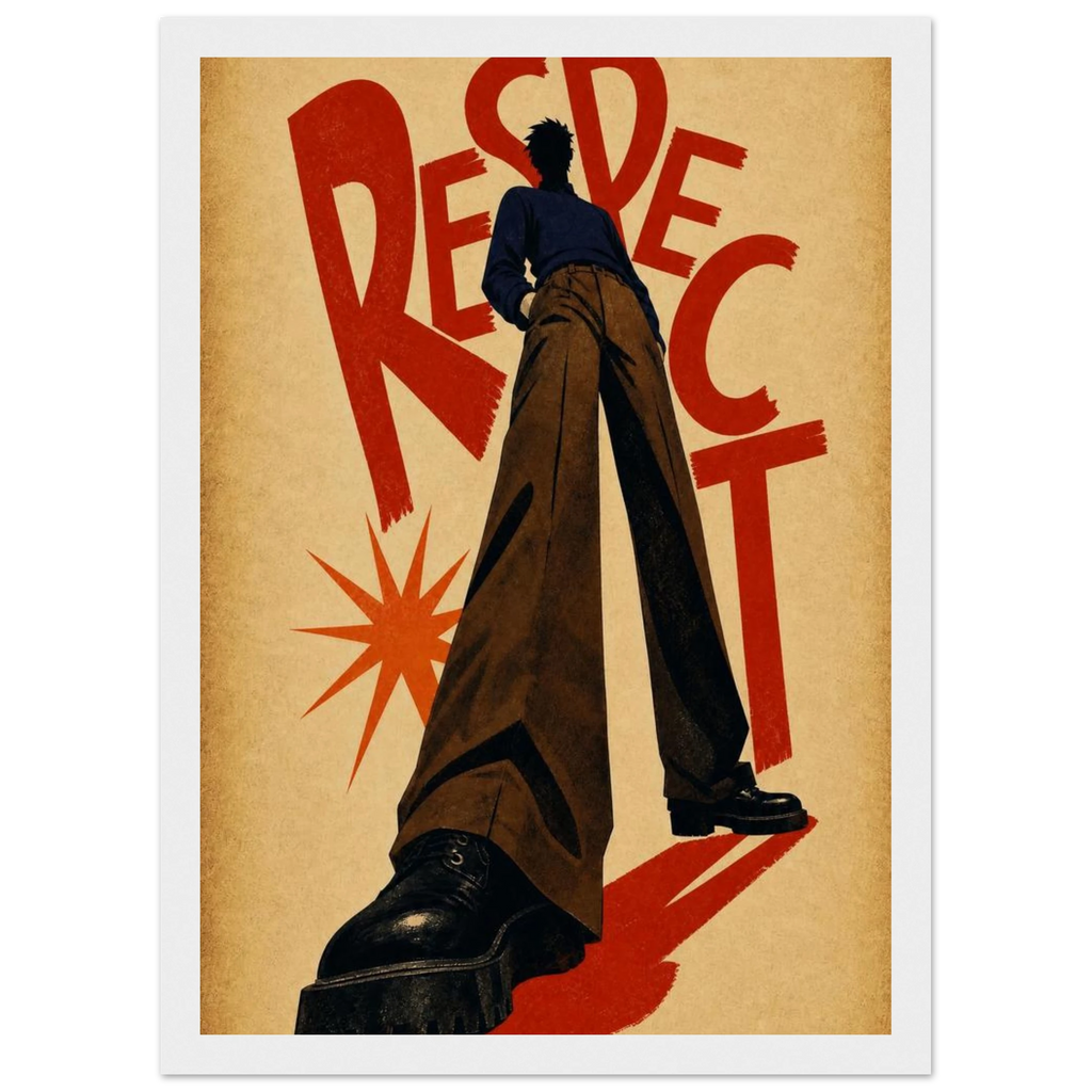 Rizen Respect - Premium Framed Wall Art