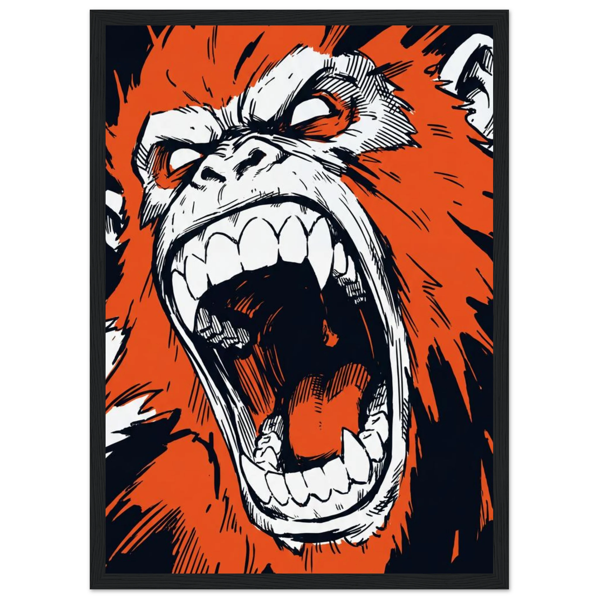 Rizen Rage - Premium Framed Wall Art