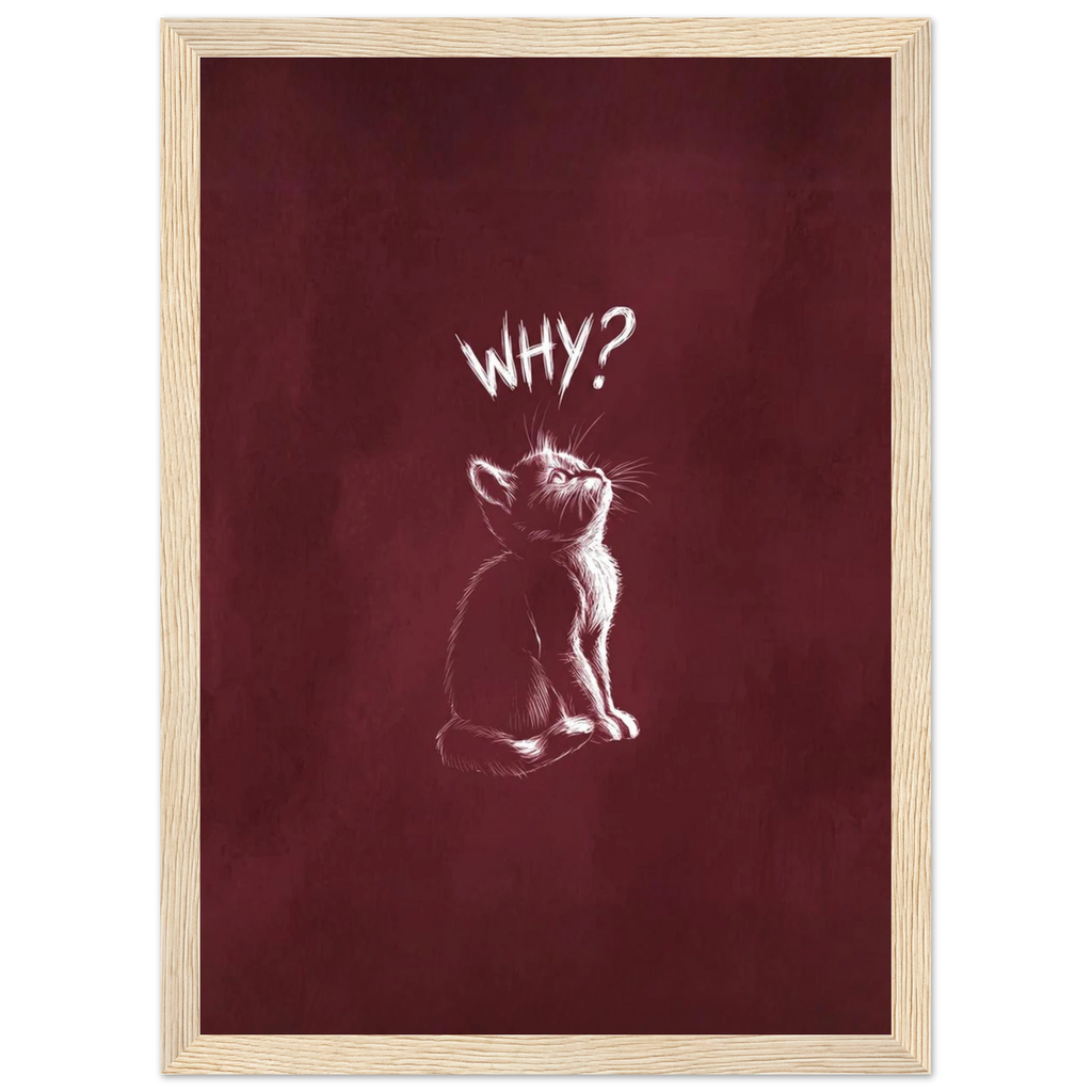 Rizen Why - Premium Framed Wall Art