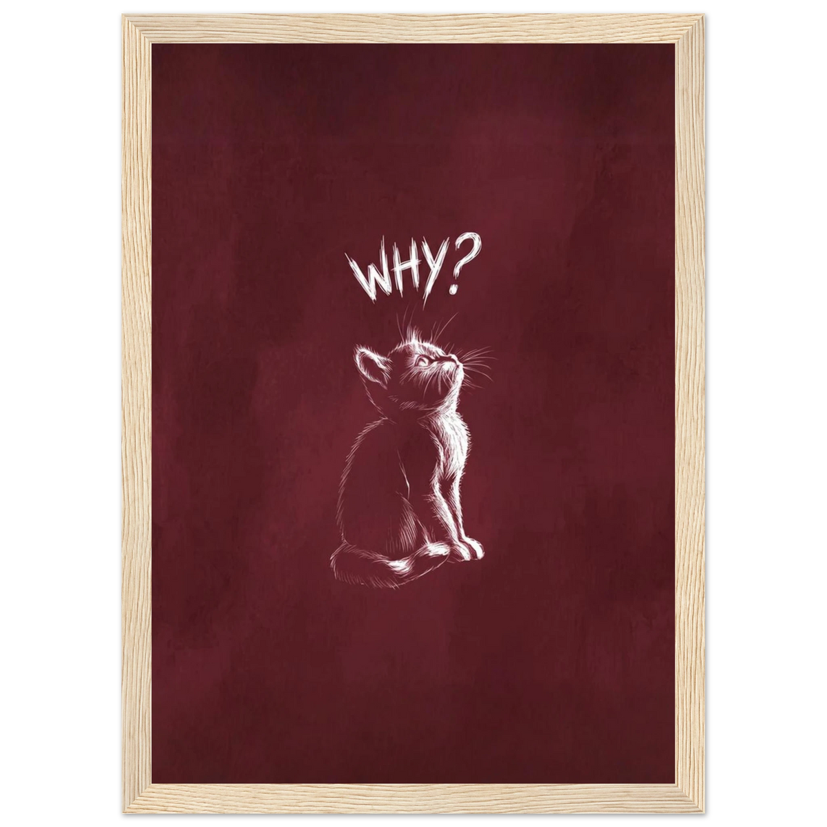 Rizen Why - Premium Framed Wall Art