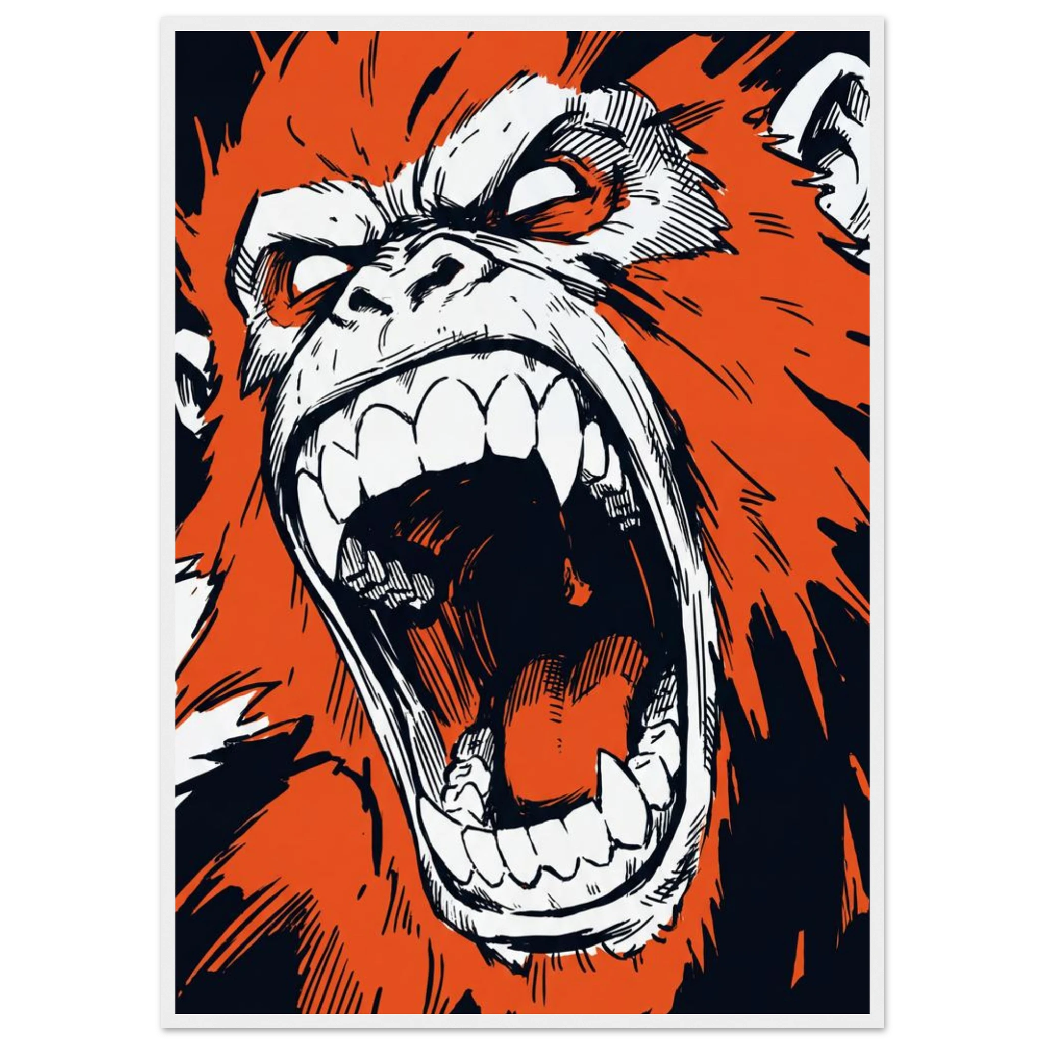 Rizen Rage - Premium Framed Wall Art