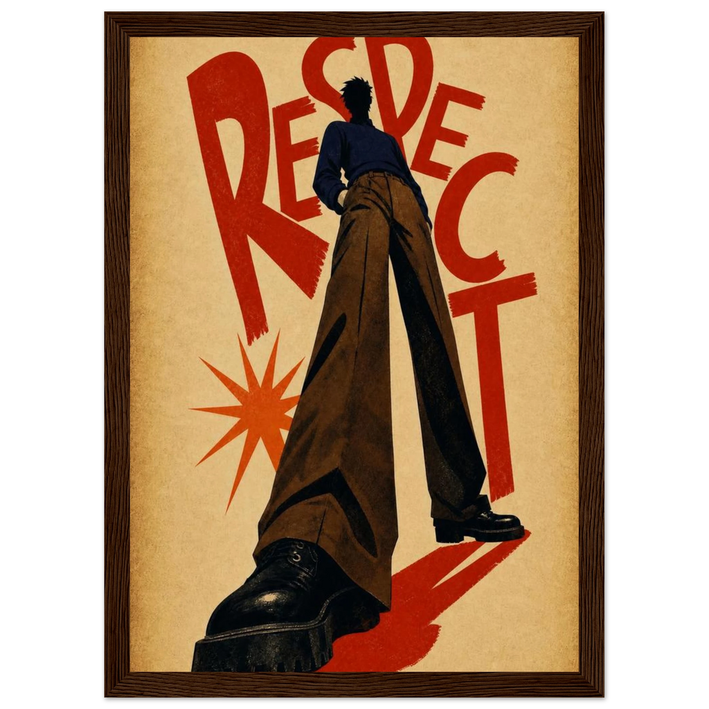 Rizen Respect - Premium Framed Wall Art