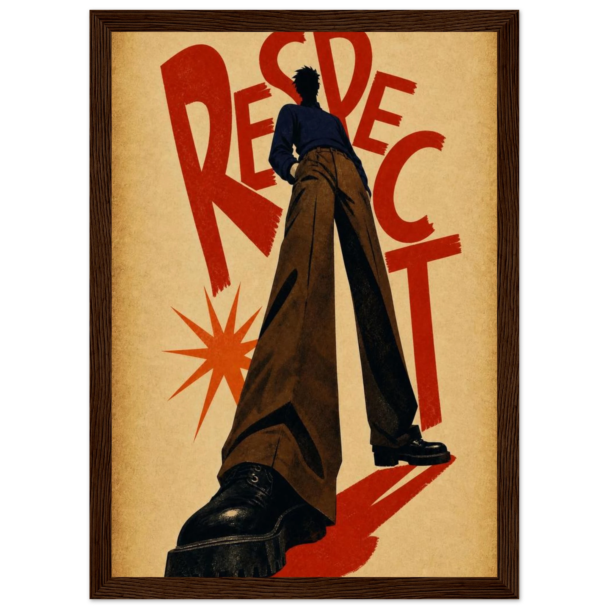 Rizen Respect - Premium Framed Wall Art
