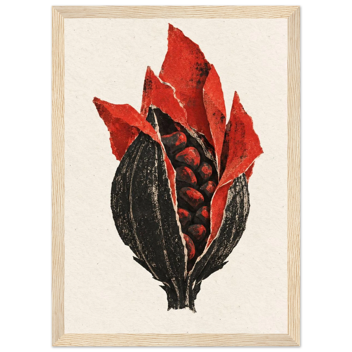 Rizen Rupture - Premium Framed Wall Art