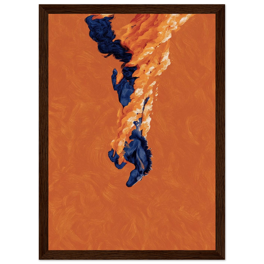Rizen Inferno Trojan - Premium Framed Wall Art