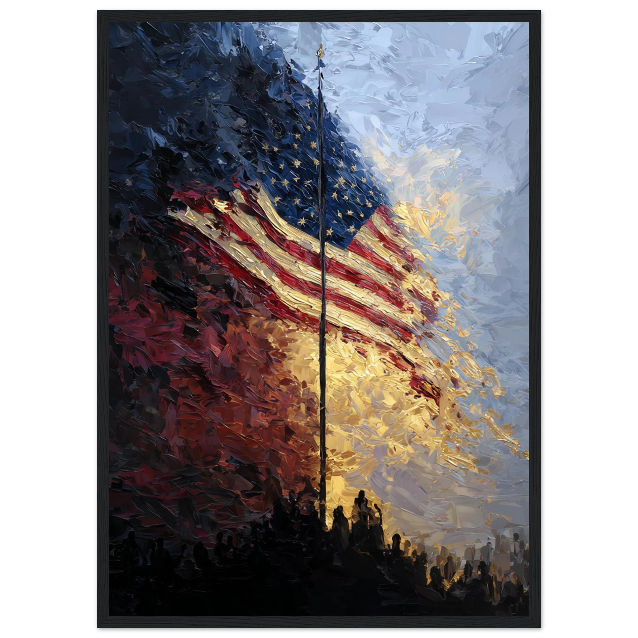 Rizen Imperfect Union - Premium Framed Wall Art