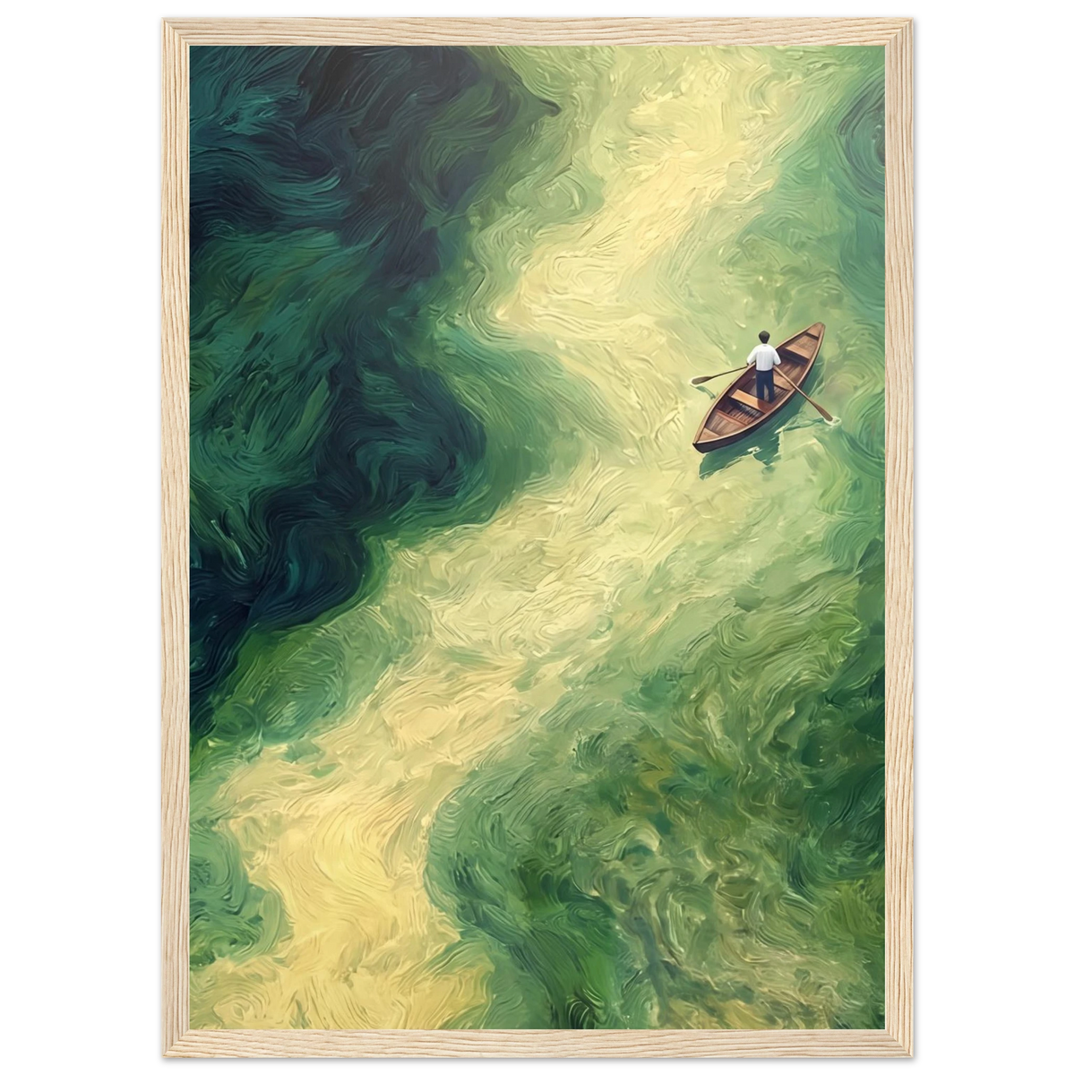 Rizen Peace - Premium Framed Wall Art