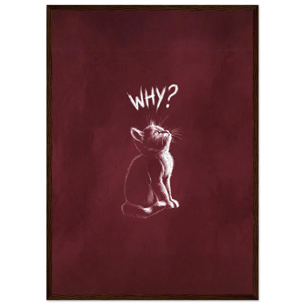Rizen Why - Premium Framed Wall Art