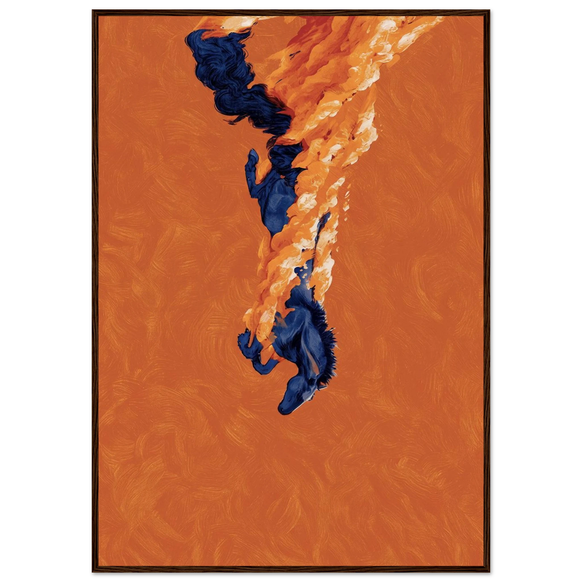 Rizen Inferno Trojan - Premium Framed Wall Art