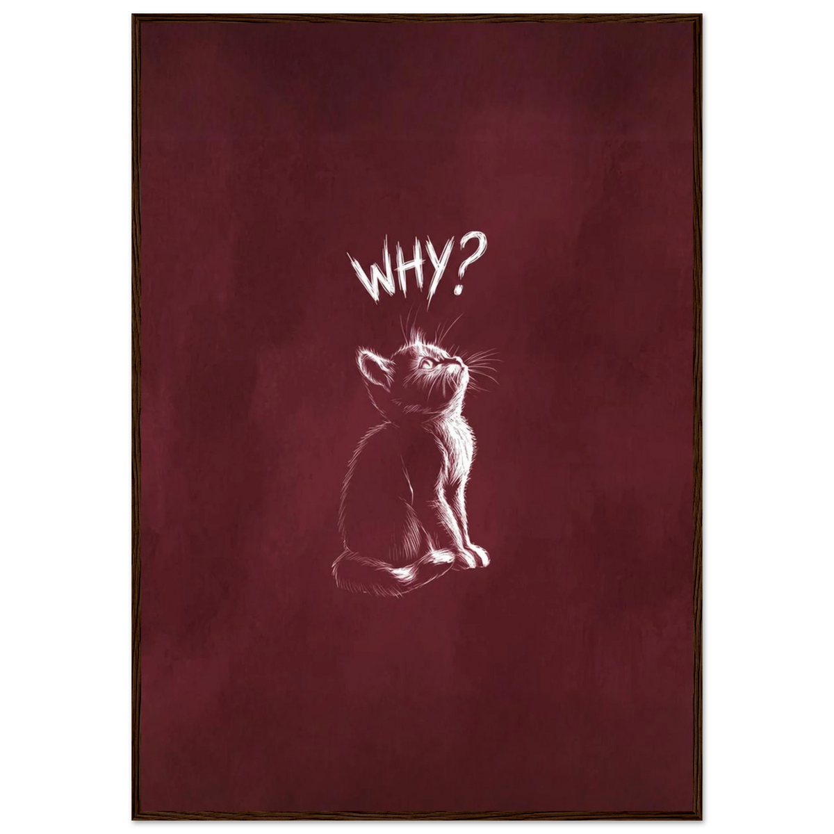 Rizen Why - Premium Framed Wall Art