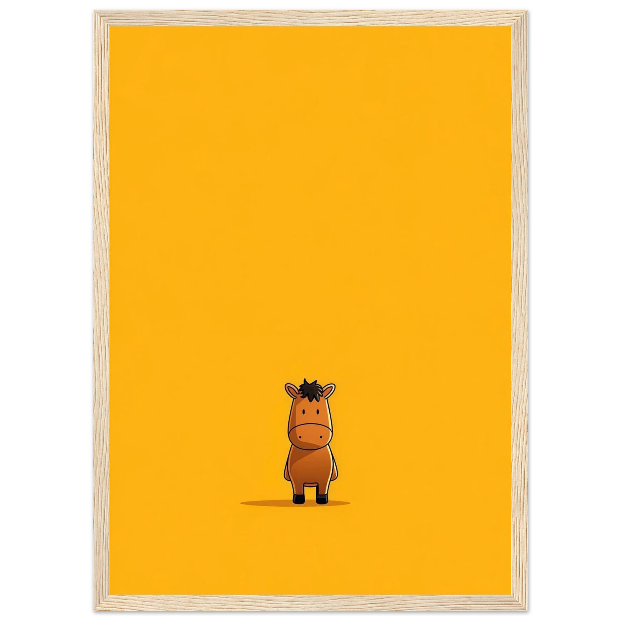 Rizen Little Horse - Premium Framed Wall Art