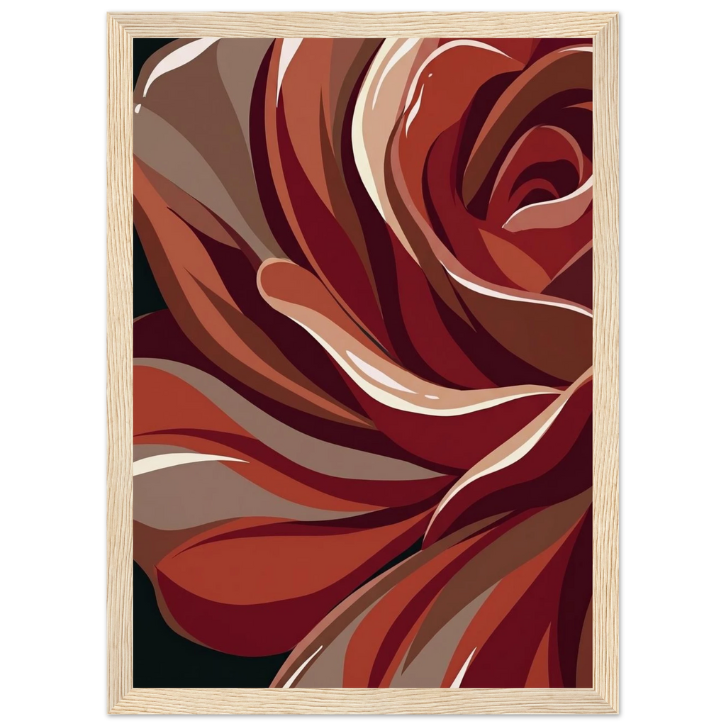 Rizen Rose - Premium Framed Wall Art
